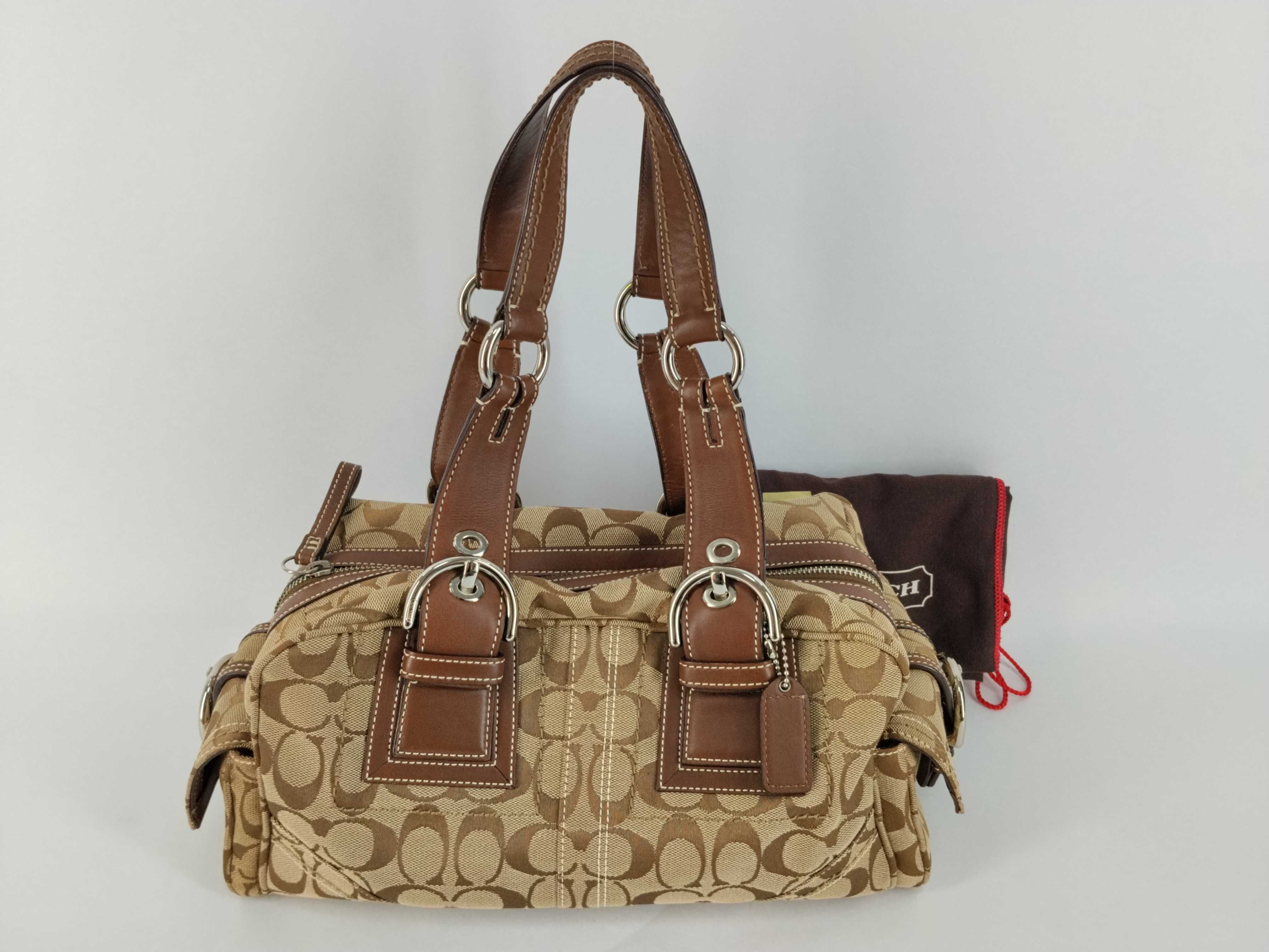 GG Canvas COACH Canvas Soho 10078 Handbag