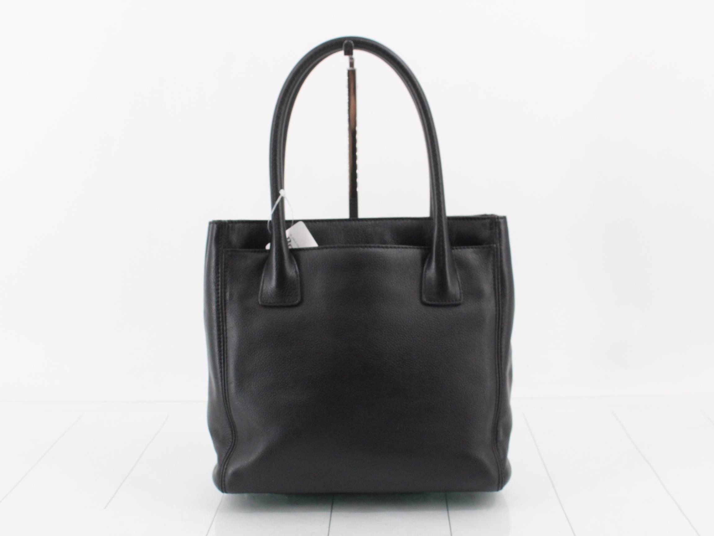 2.55 Executive Small Tote Bag, Caviar Skin — view 2