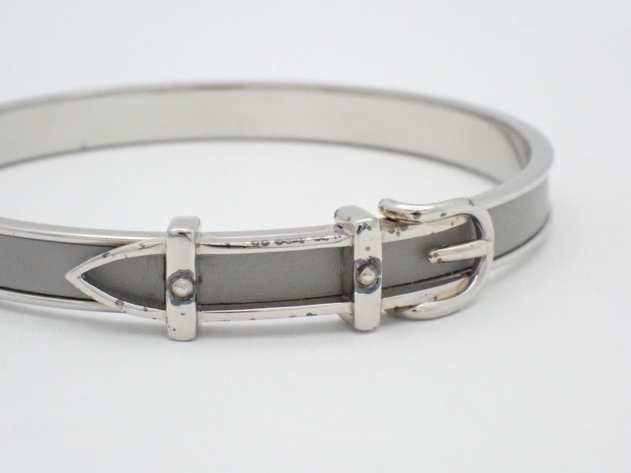Belt motif bangle — view 3