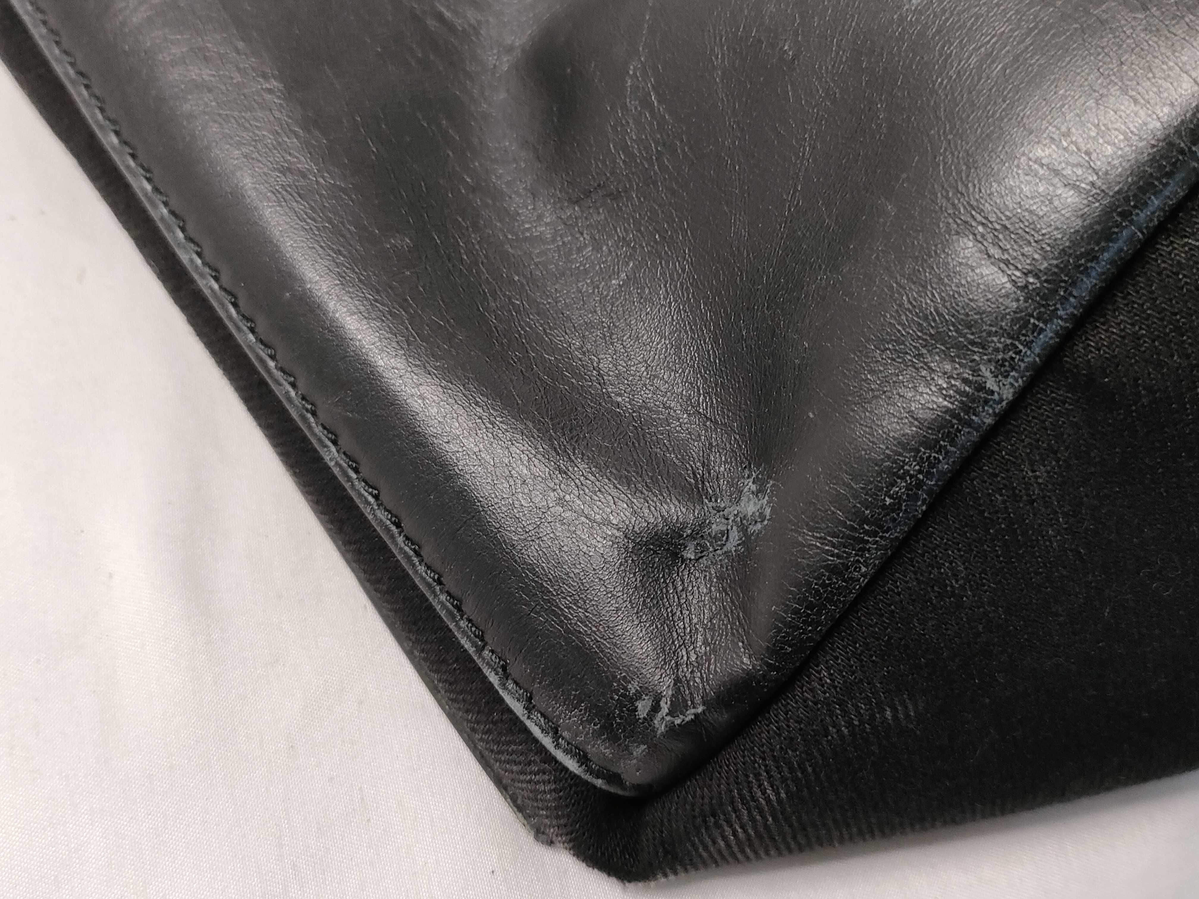 Leather Black 339936 Tote Bag — view 14