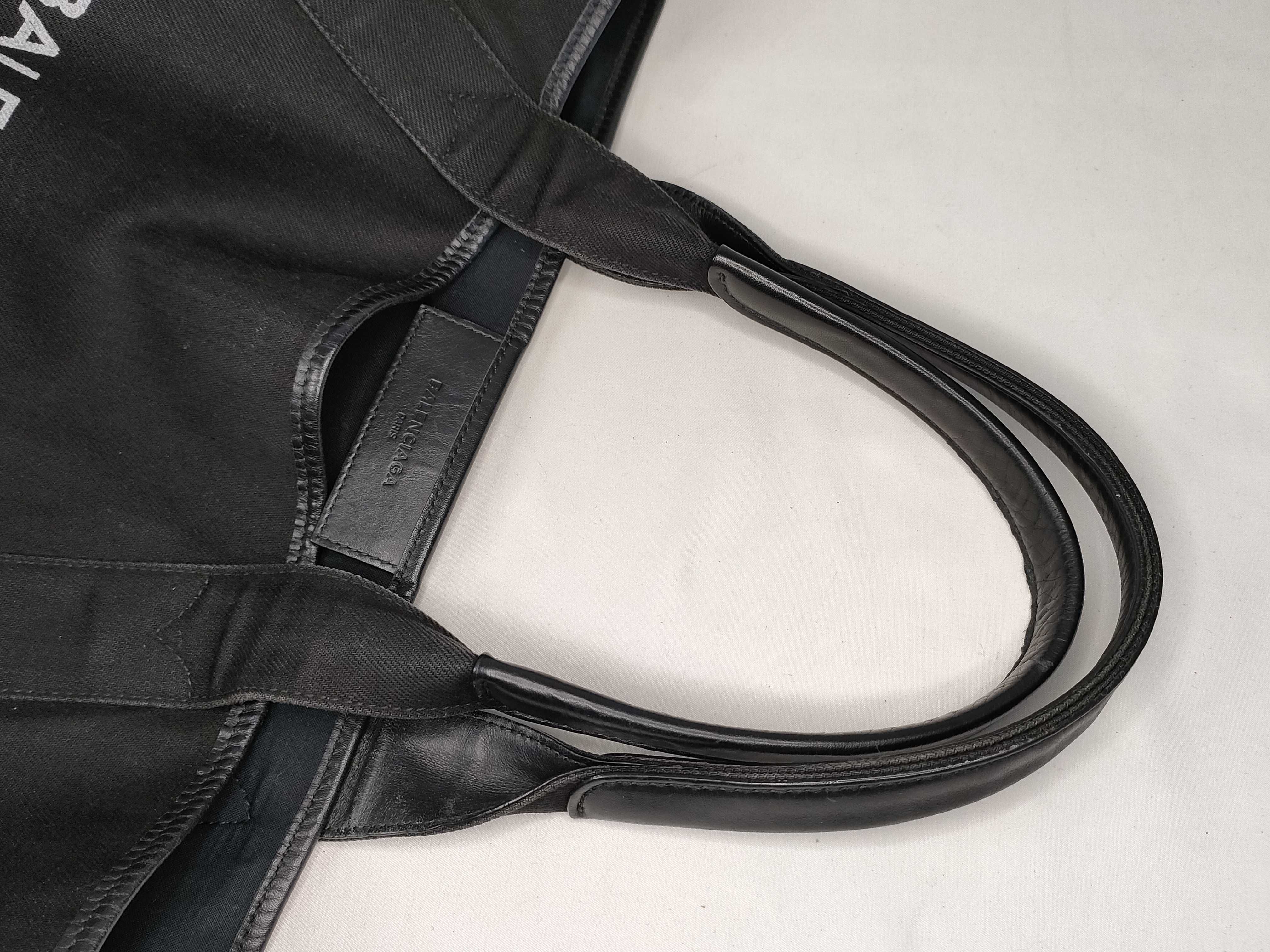 Leather Black 339936 Tote Bag — view 3
