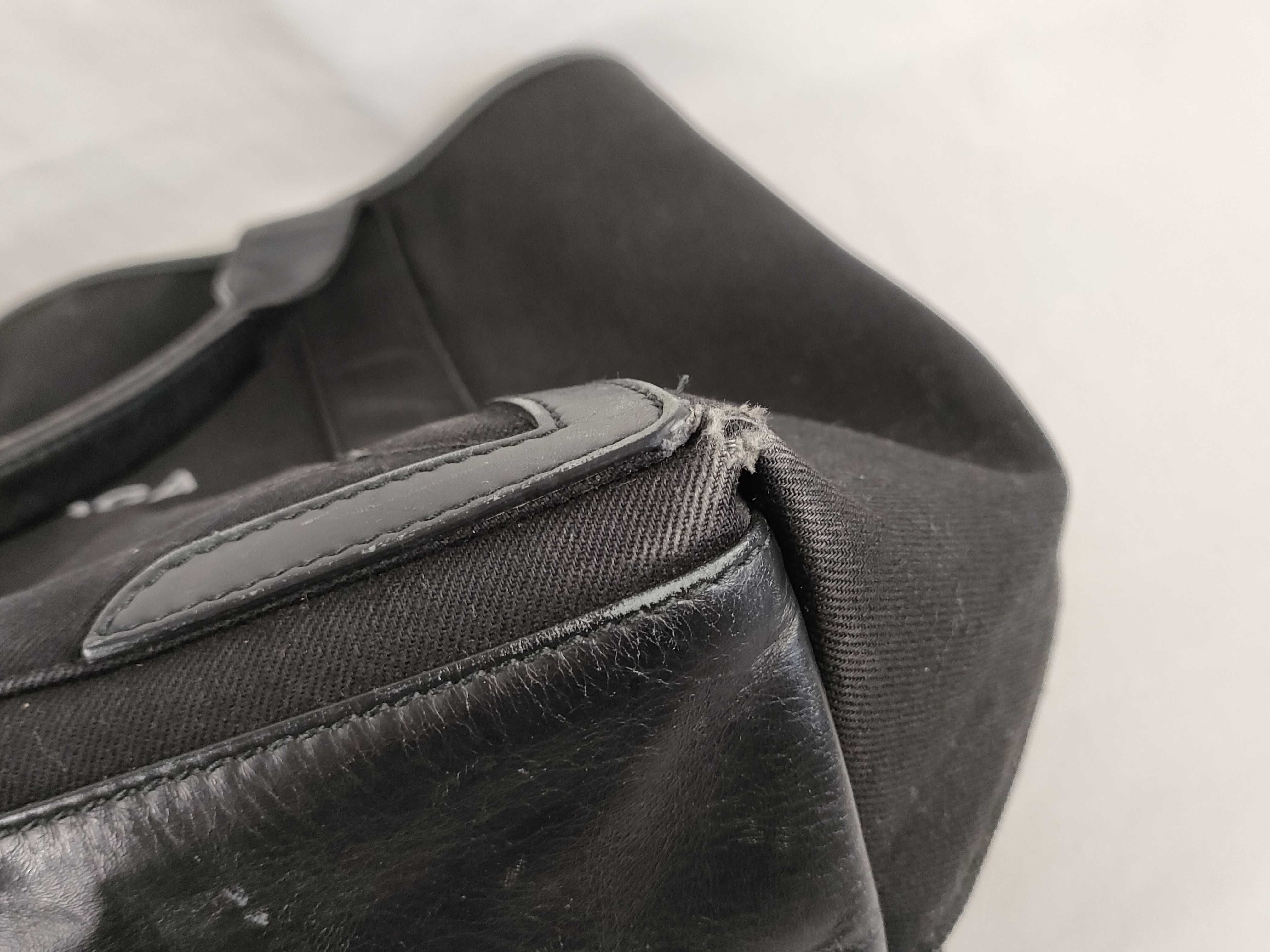 Leather Black 339936 Tote Bag — view 6