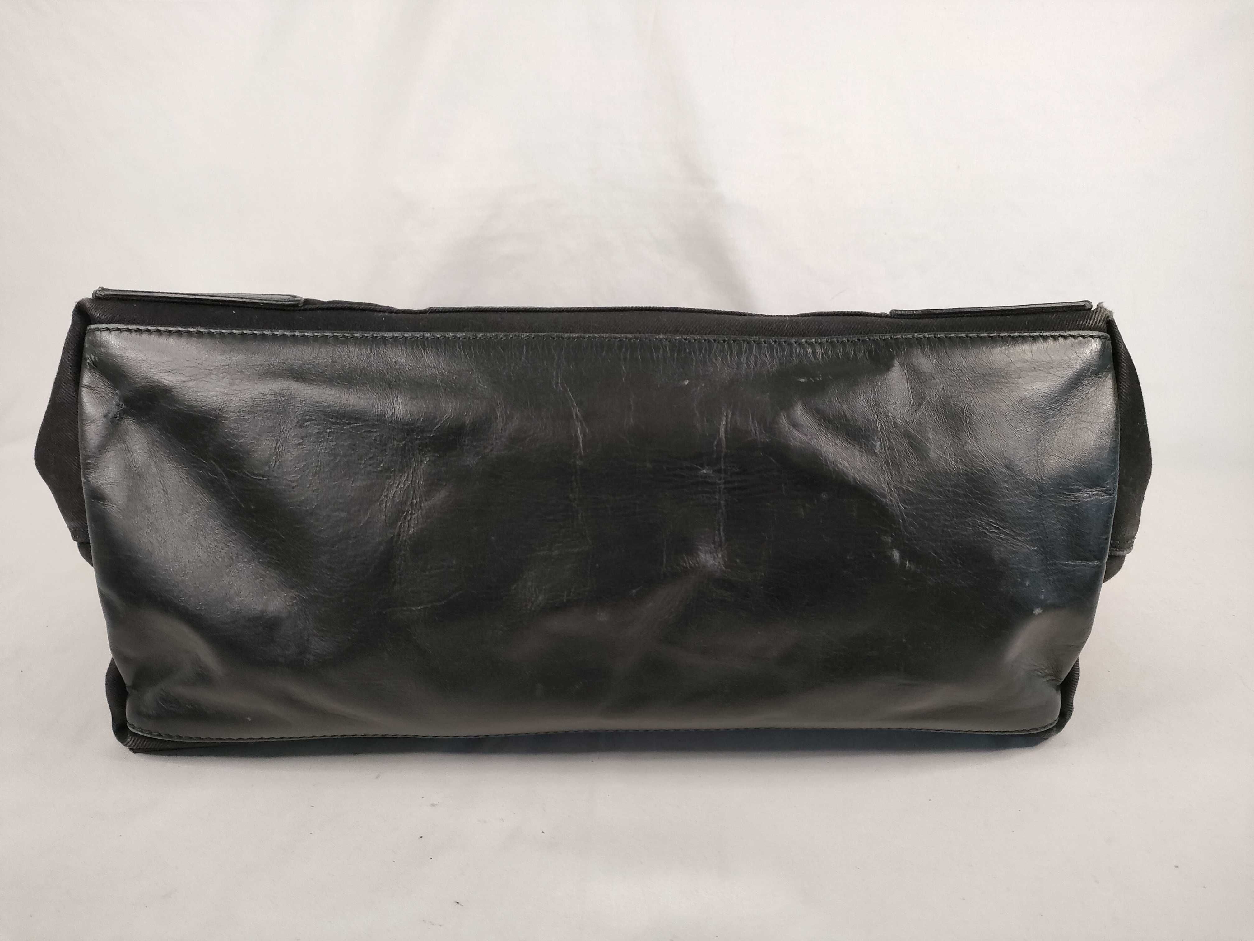 Leather Black 339936 Tote Bag — view 7