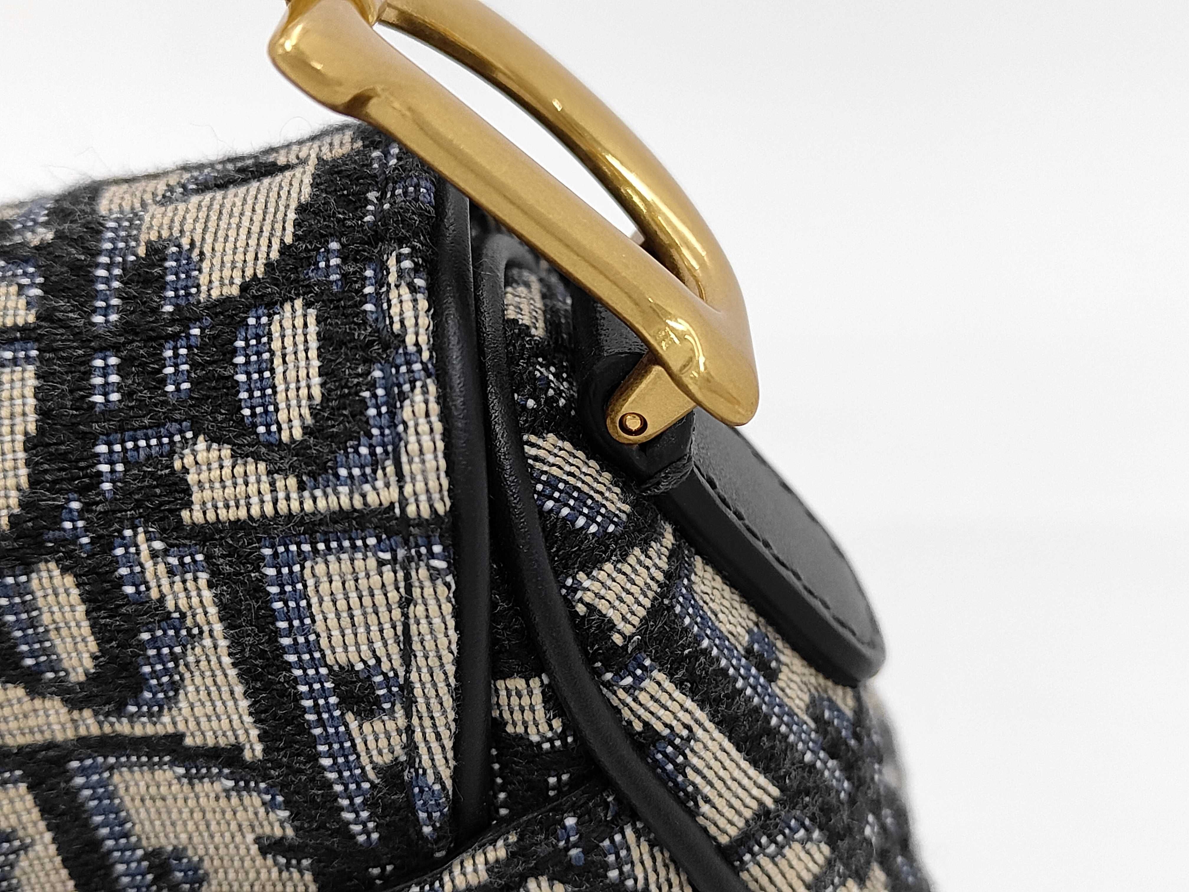 Oblique Saddle Bag Handbag — view 3