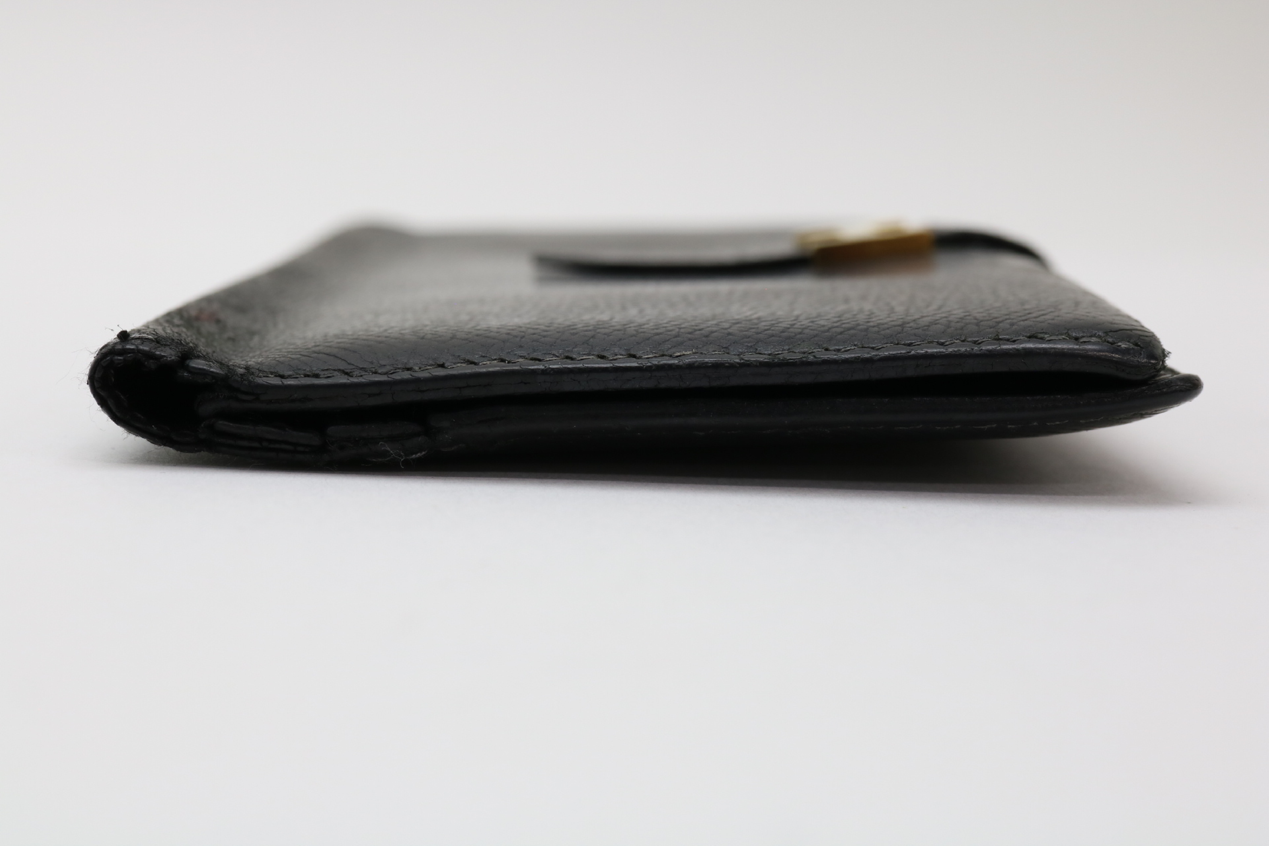 Bearn Soufflé Long Wallet with Gold Hardware — view 3