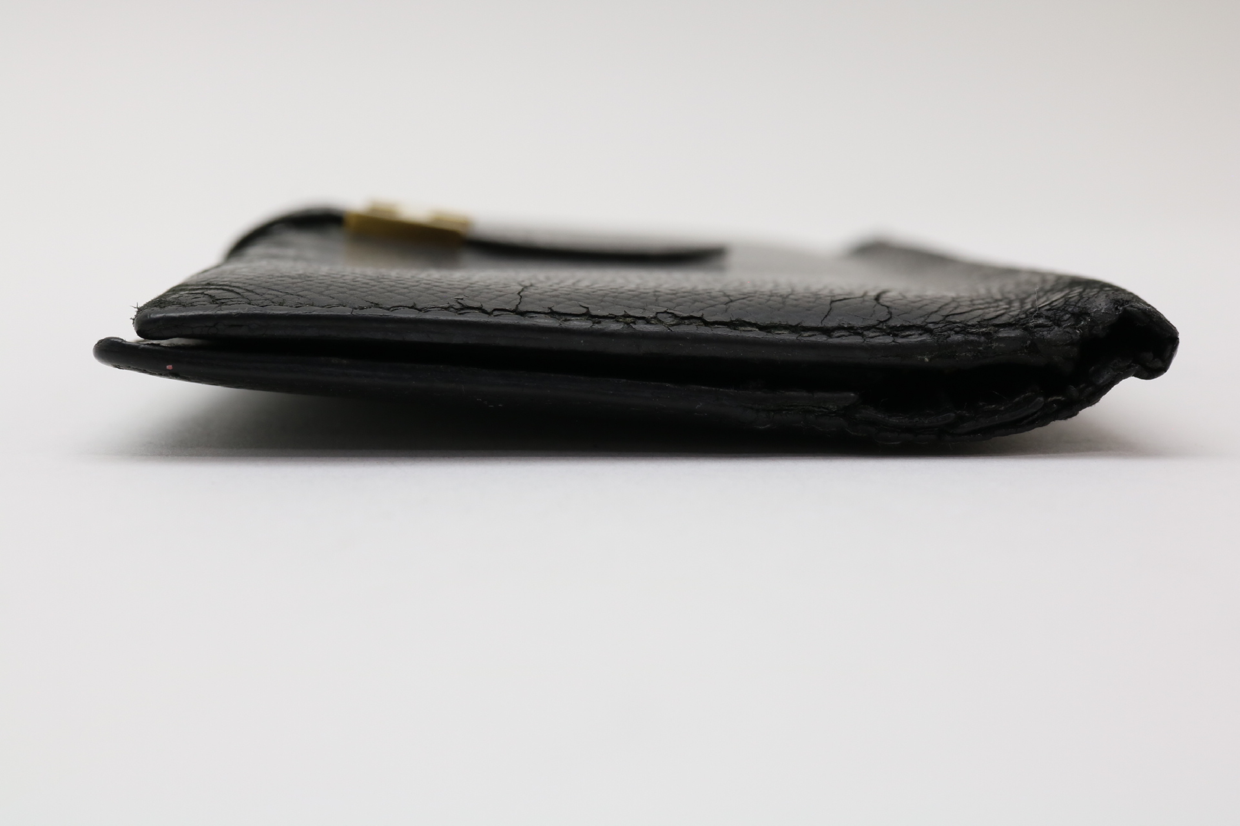 Bearn Soufflé Long Wallet with Gold Hardware — view 4