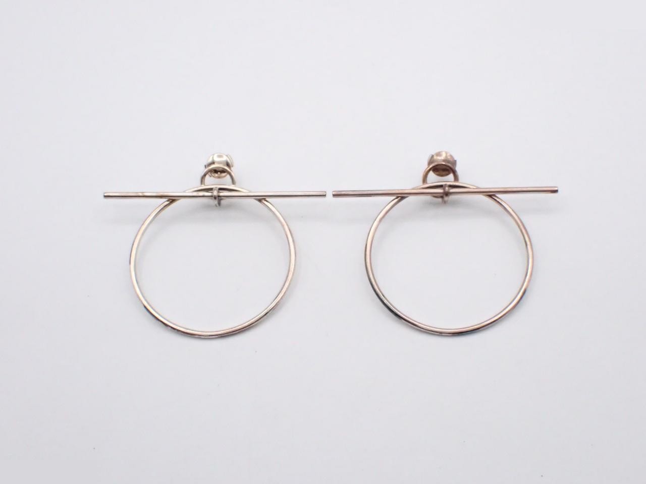 Ag925/11.0g Loop Earrings MM