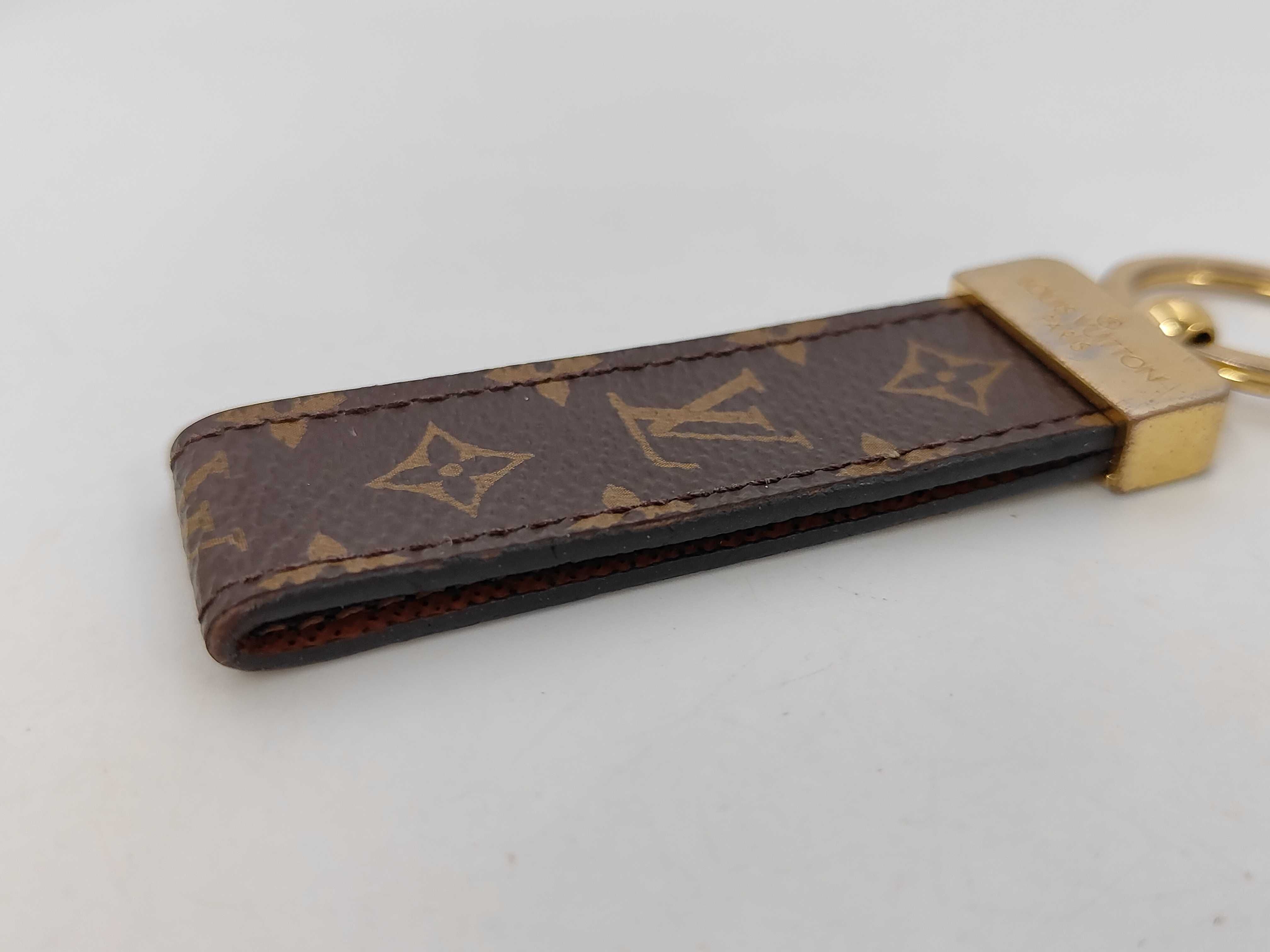 Monogram Dragonne Keychain Key Case Keychain — view 5