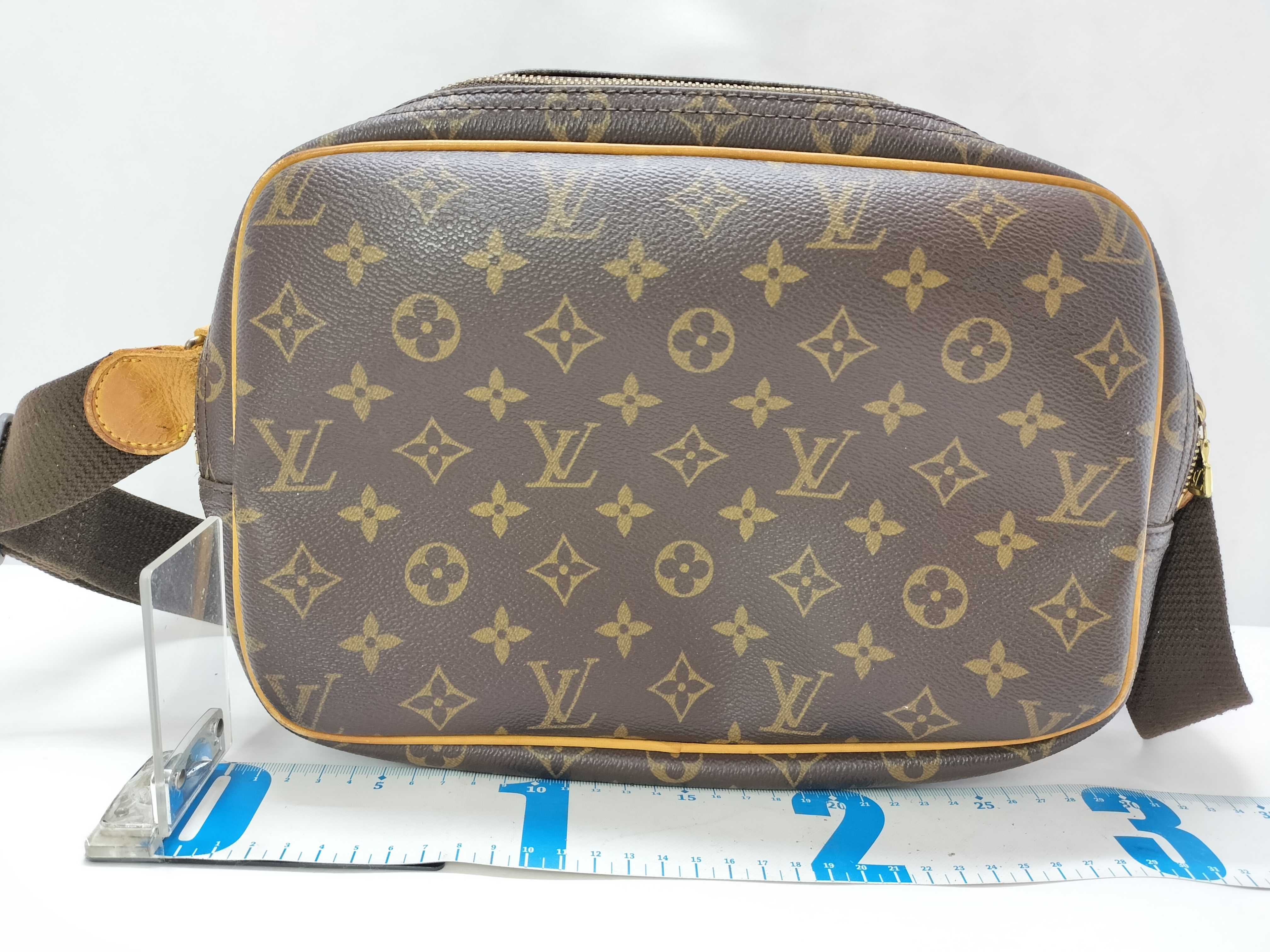 Monogram Louis Vuitton Reporter Monogram Shoulder Bag — view 2