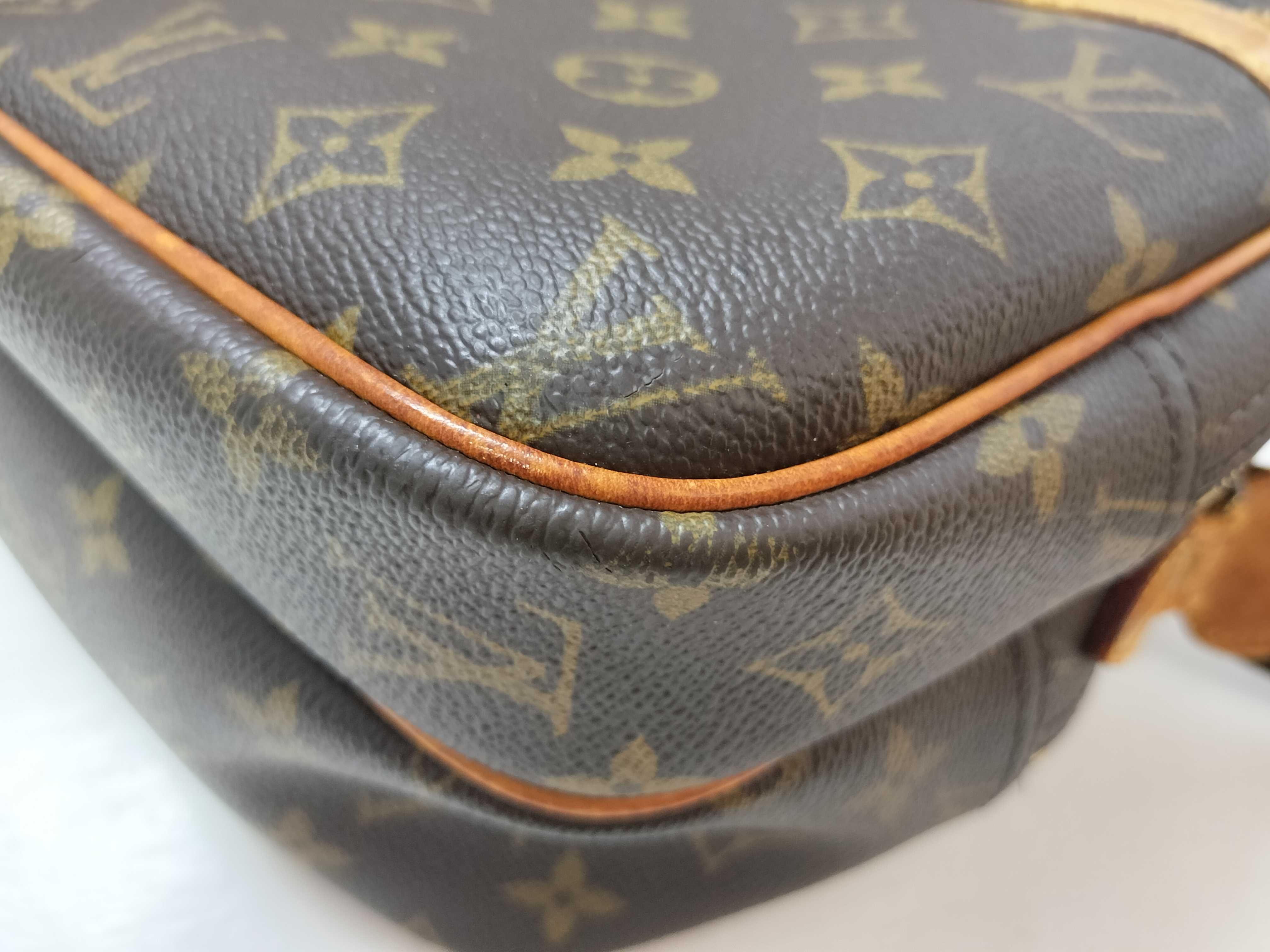 Monogram Louis Vuitton Reporter Monogram Shoulder Bag — view 7