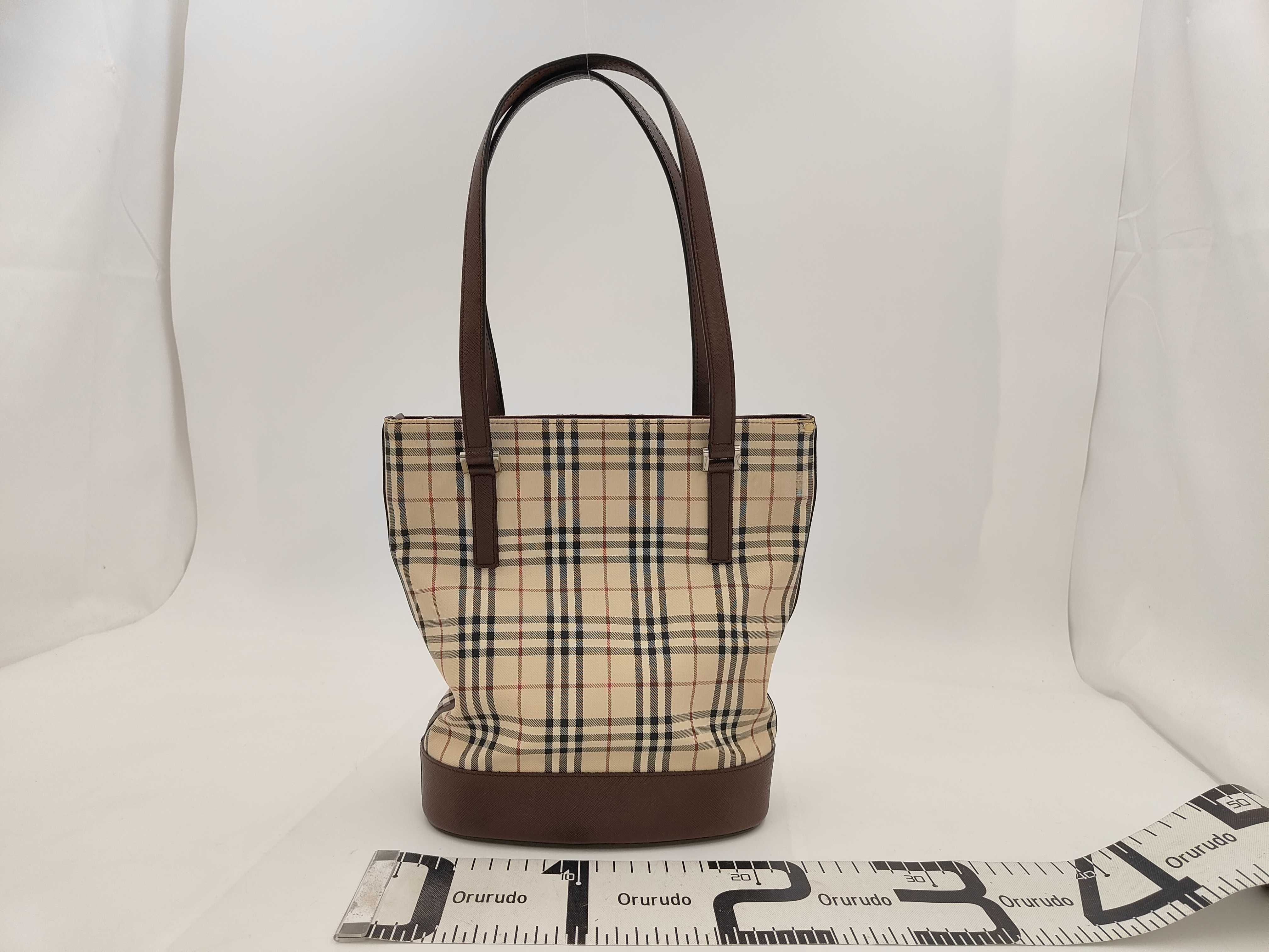 Nova Check Tote Bag Handbag Tote Bag — view 2