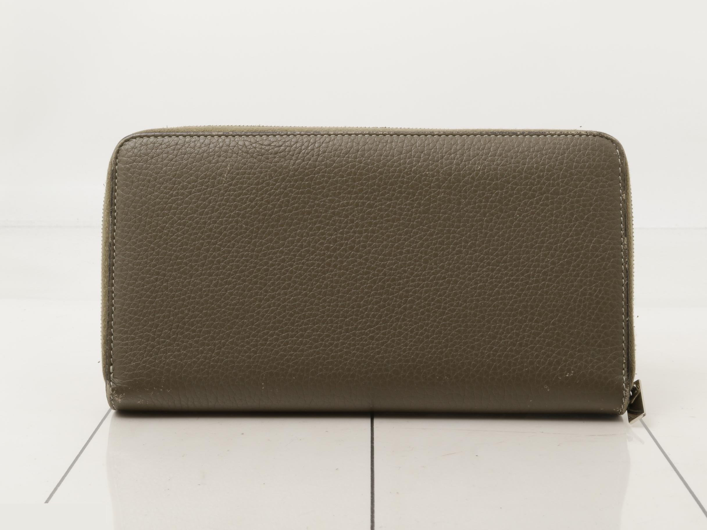 Round zipper long wallet — view 2