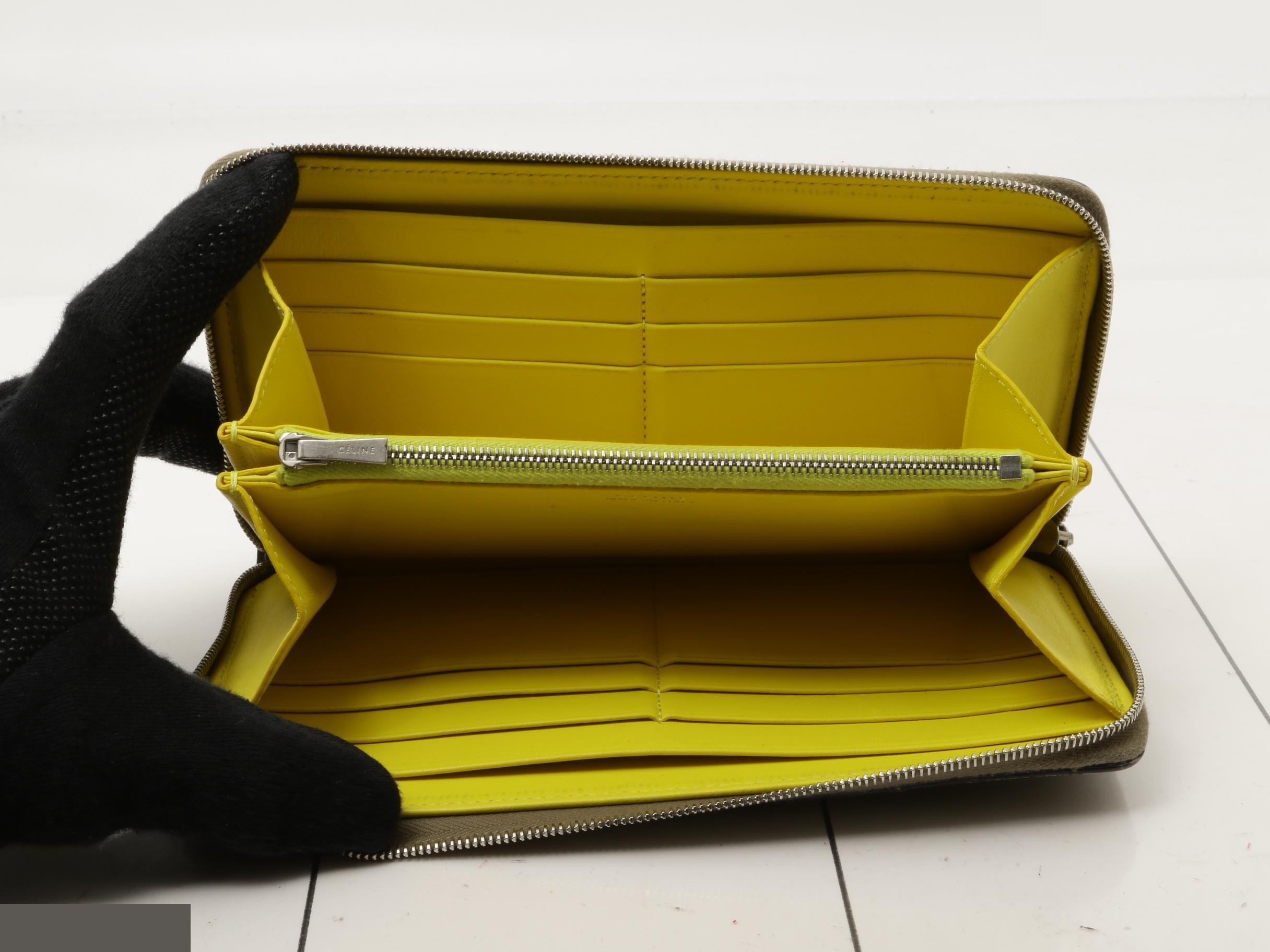 Round zipper long wallet — view 4