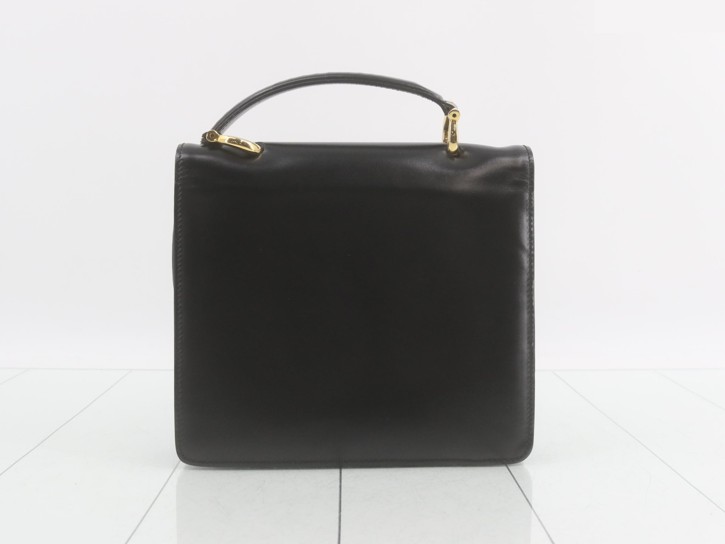 Calfskin Gancini Black — view 2