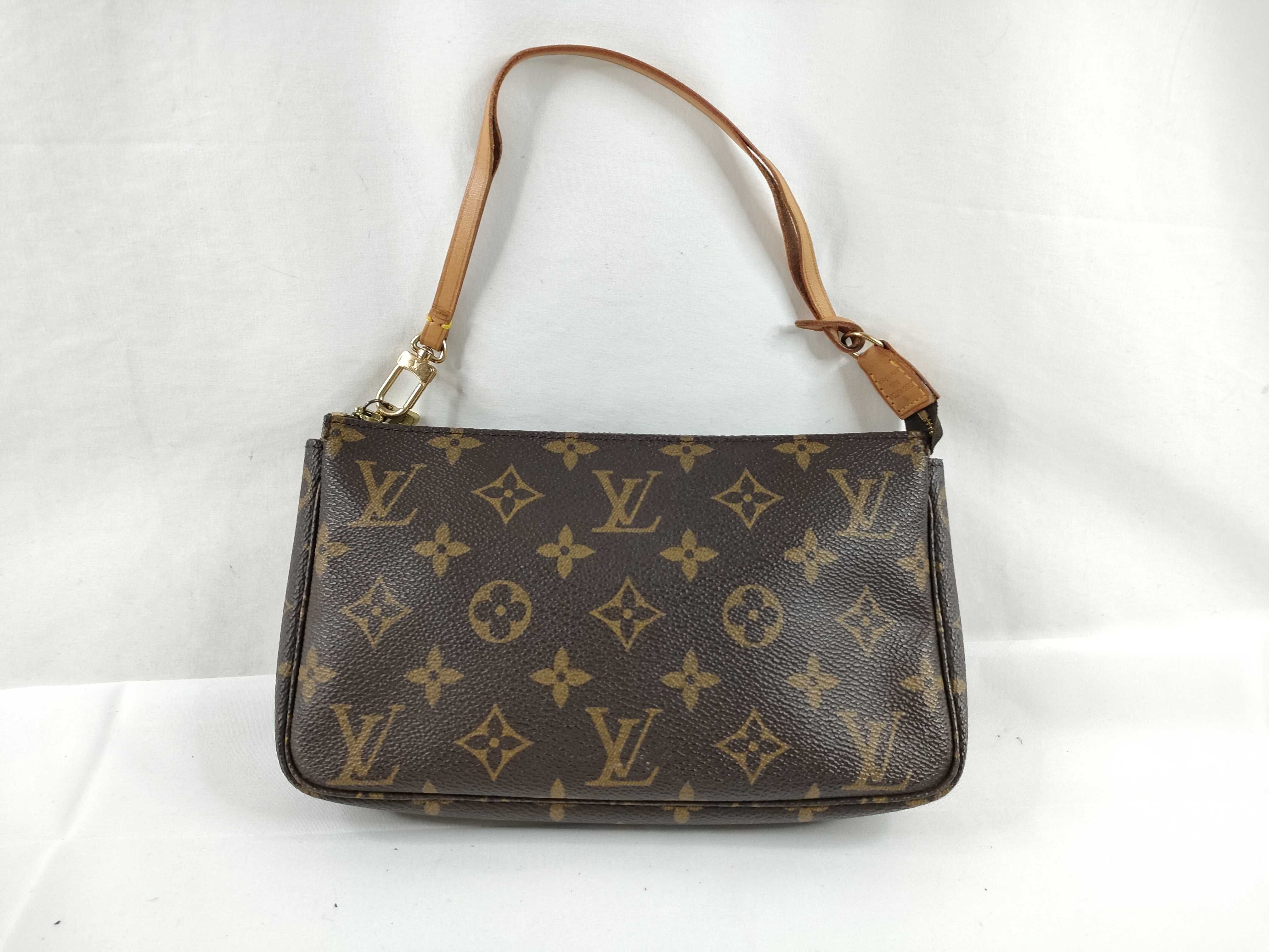 Monogram Pochette Accessoires M51980 Brown Handbag