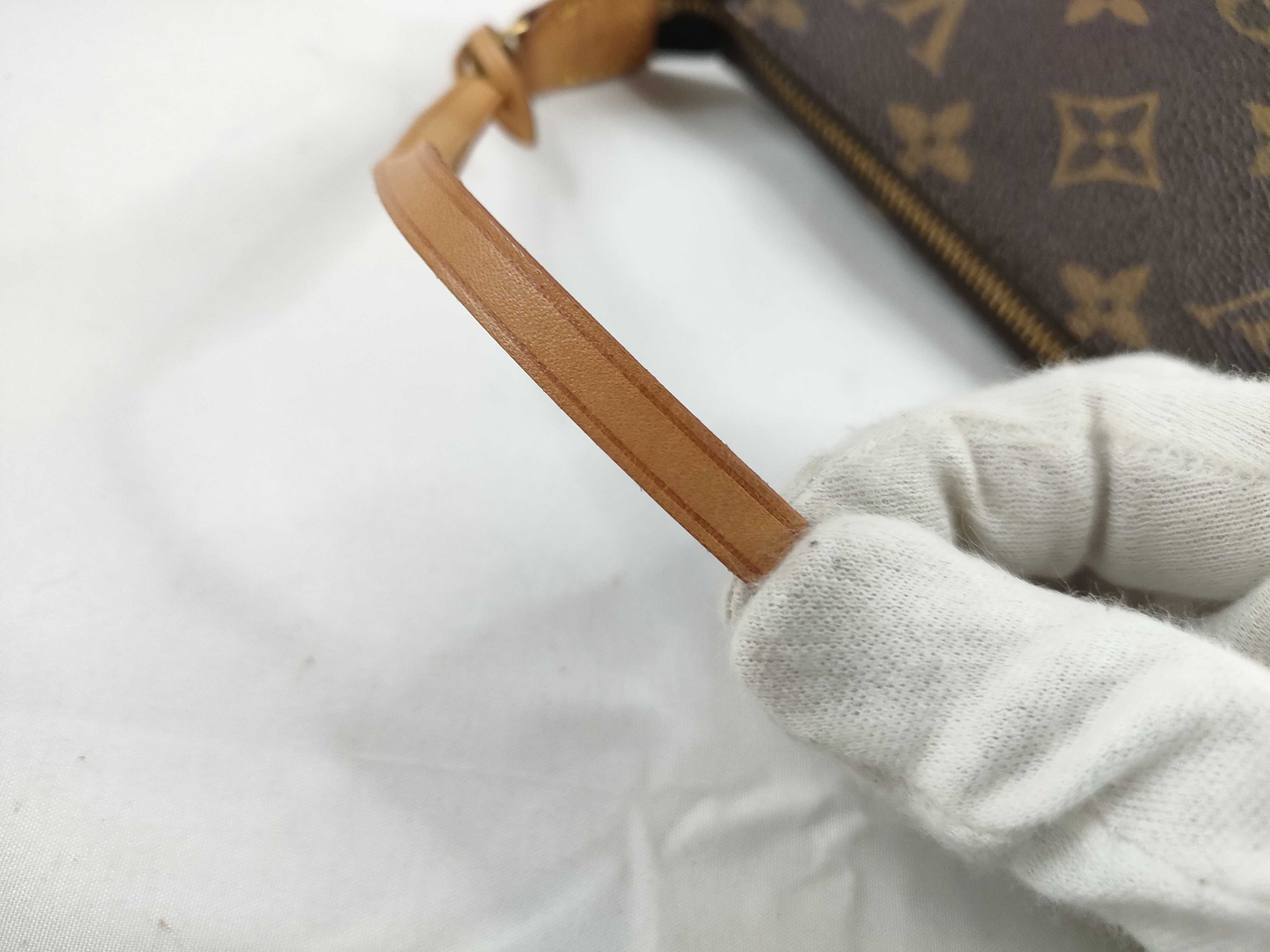 Monogram Pochette Accessoires M51980 Brown Handbag — view 7