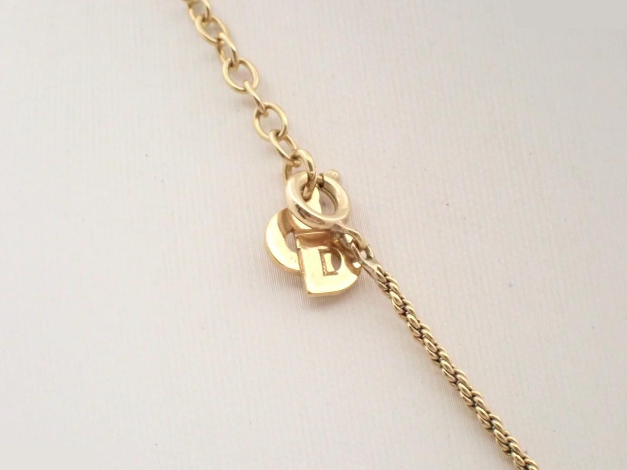Other lines: Precious metal necklace, logo, gold, chain approximately 44cm. — view 2