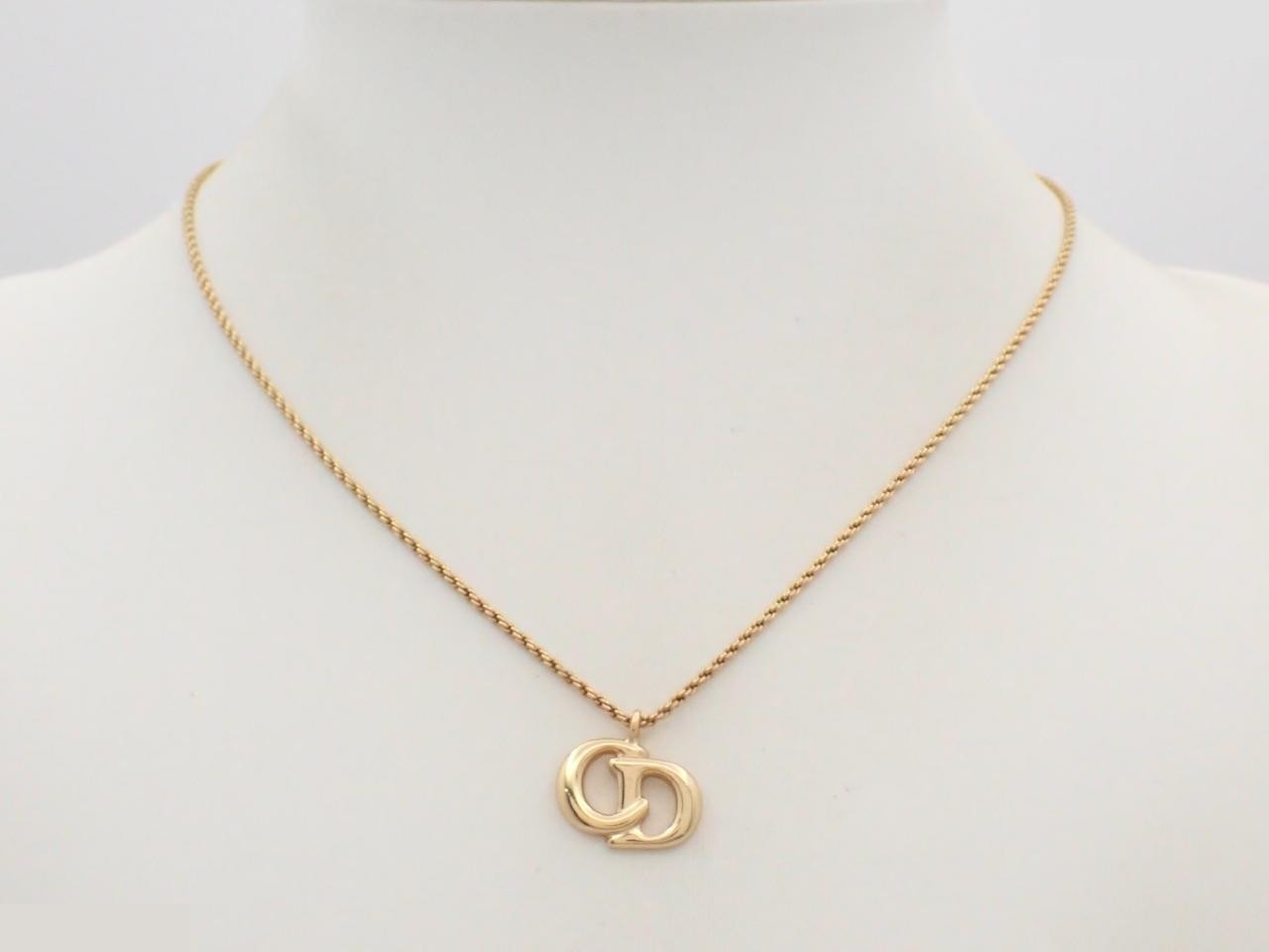 Other lines: Precious metal necklace, logo, gold, chain approximately 44cm. — view 3