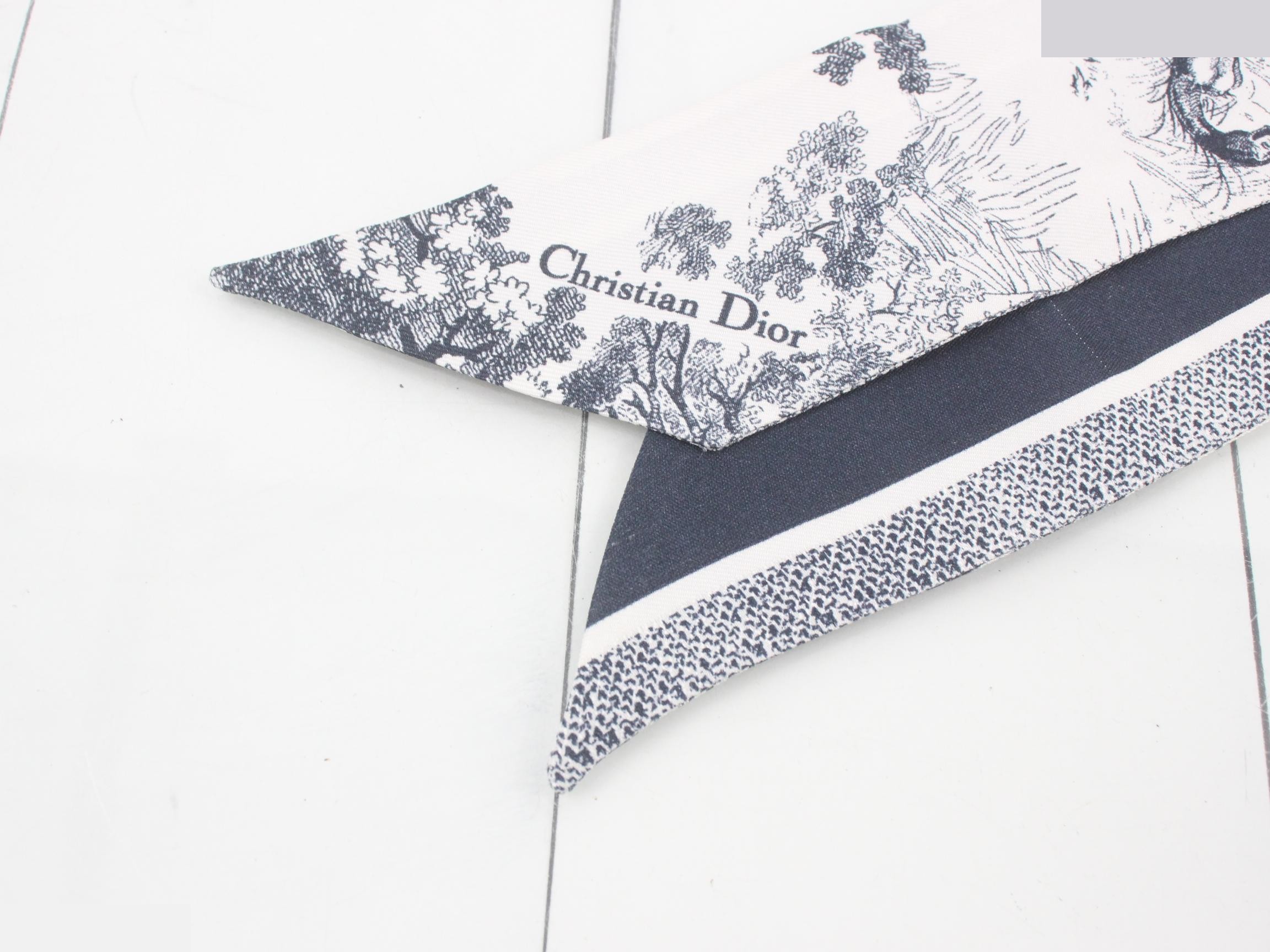 Mitzah Toile de Jouy Sauvage Silk Scarf — view 3