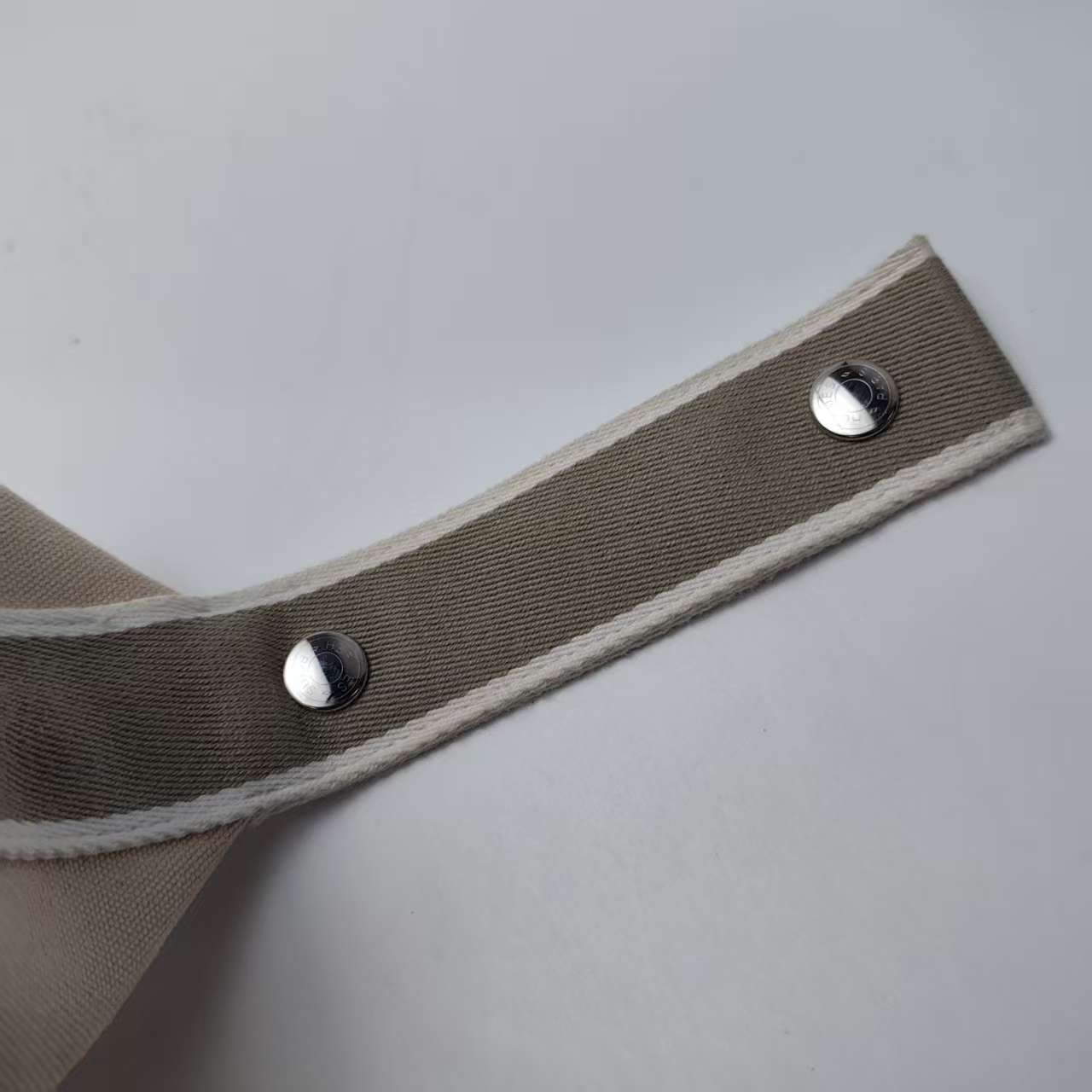 【*Shipped from: China*】HERMES Bridore Black Canvas Handbag — view 10