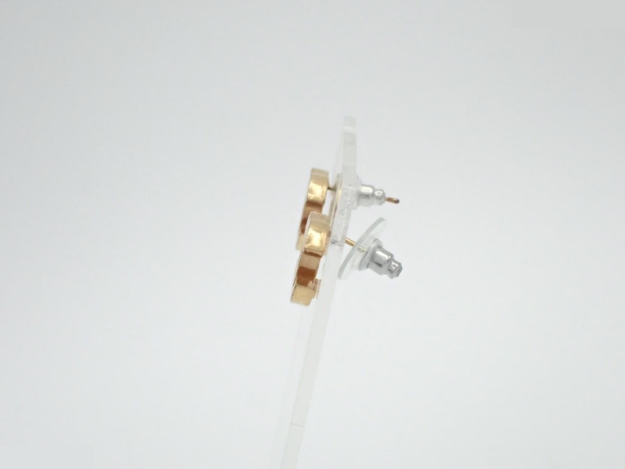 Coco Mark Earrings, Gold, 03P — view 3