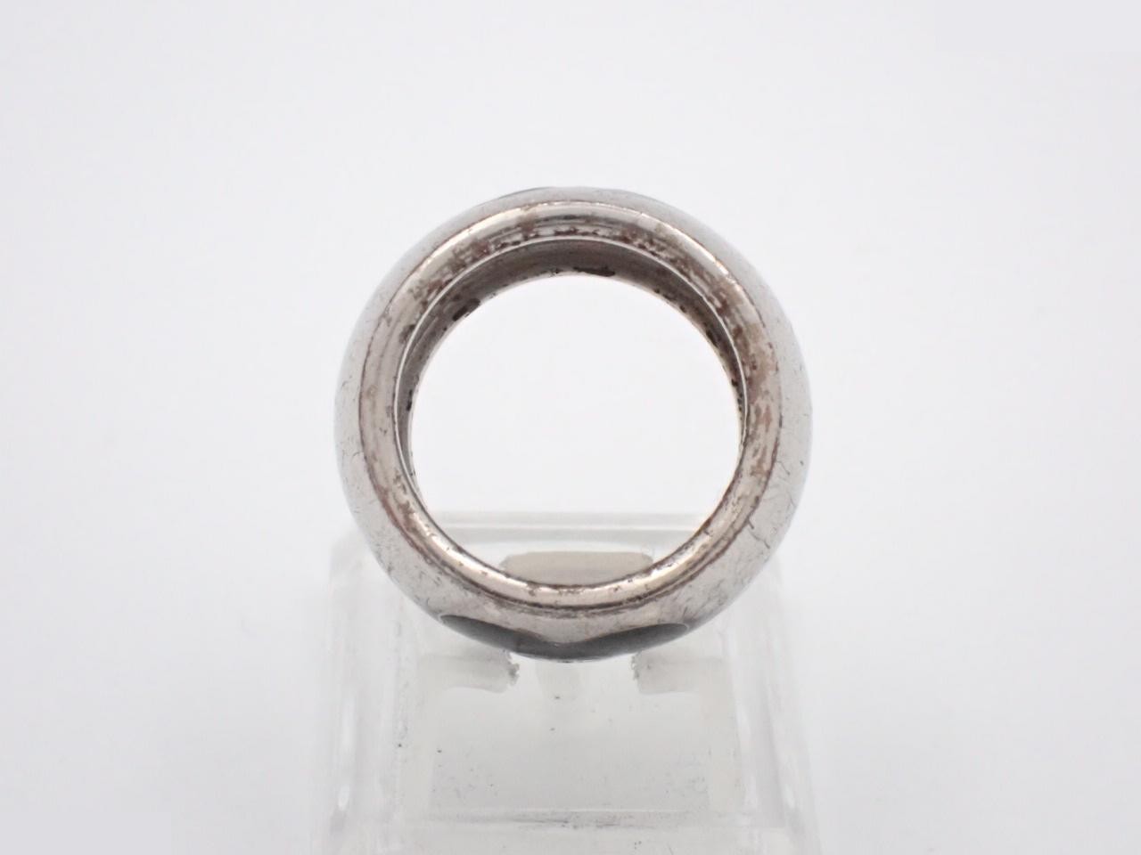 Coco Heart Ring, Silver, Size #10 — view 3