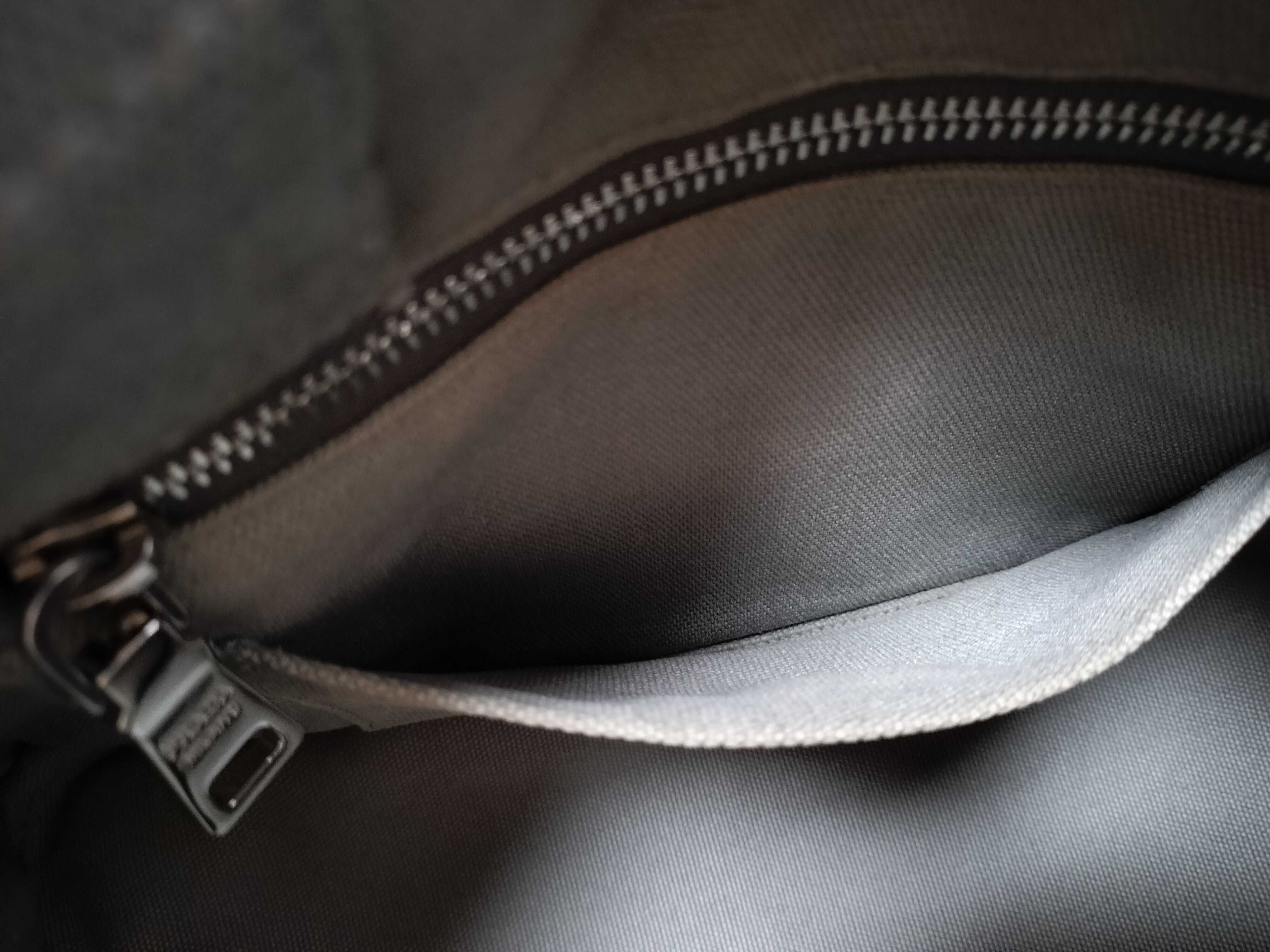 Canapa Tote Shoulder Bag Grey 1BG439 Handbag — view 12
