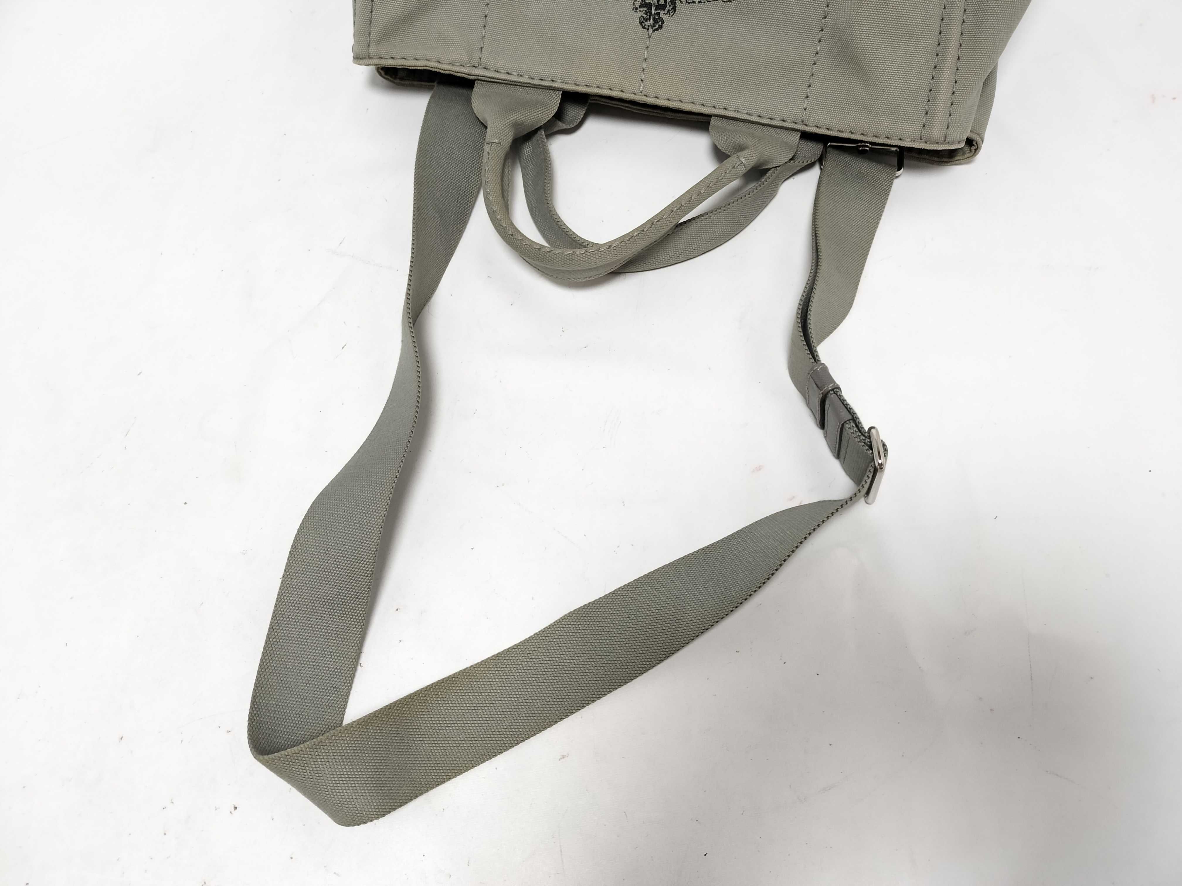 Canapa Tote Shoulder Bag Grey 1BG439 Handbag — view 3