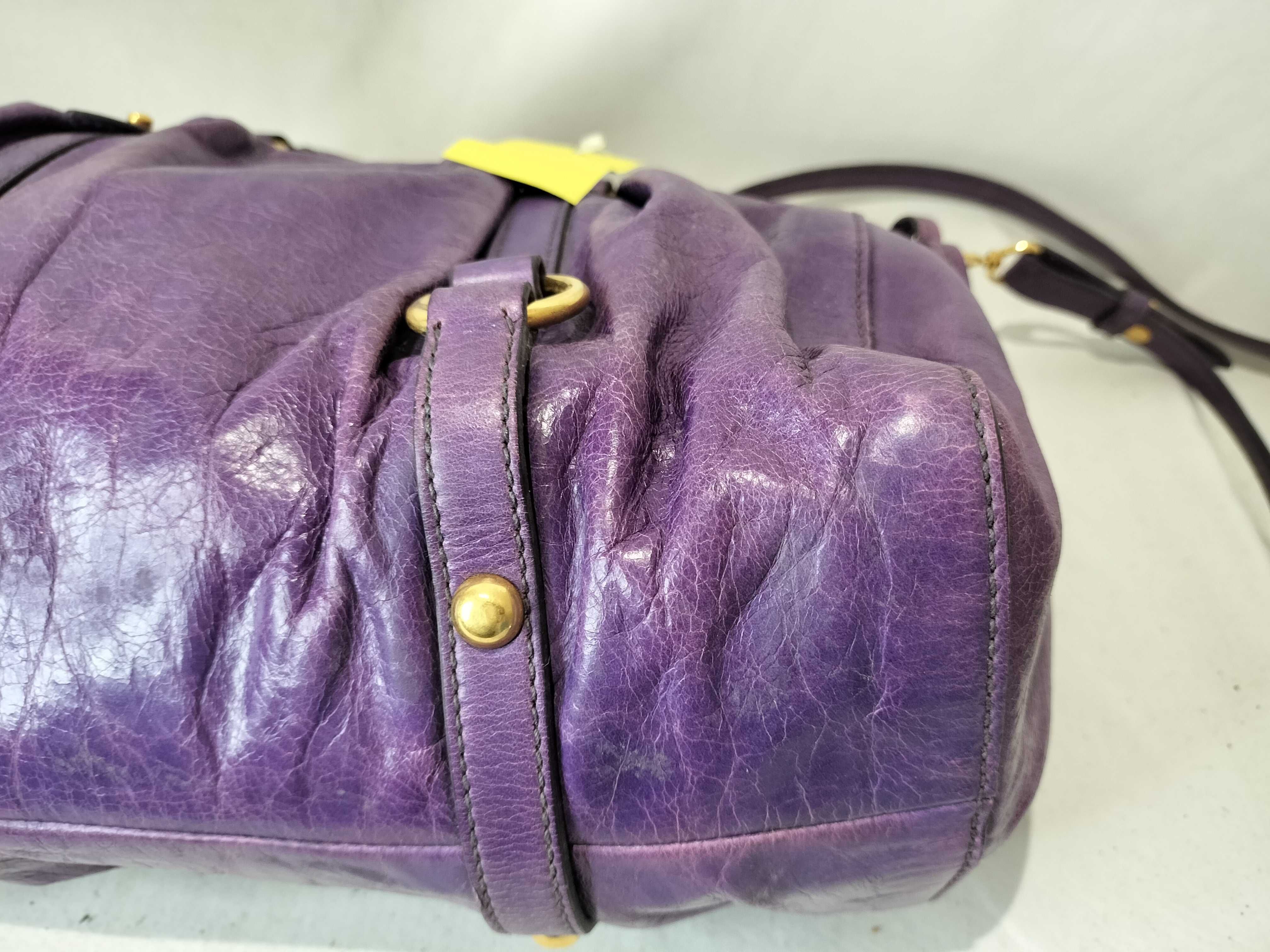 handbag, leather shoulder bag — view 7