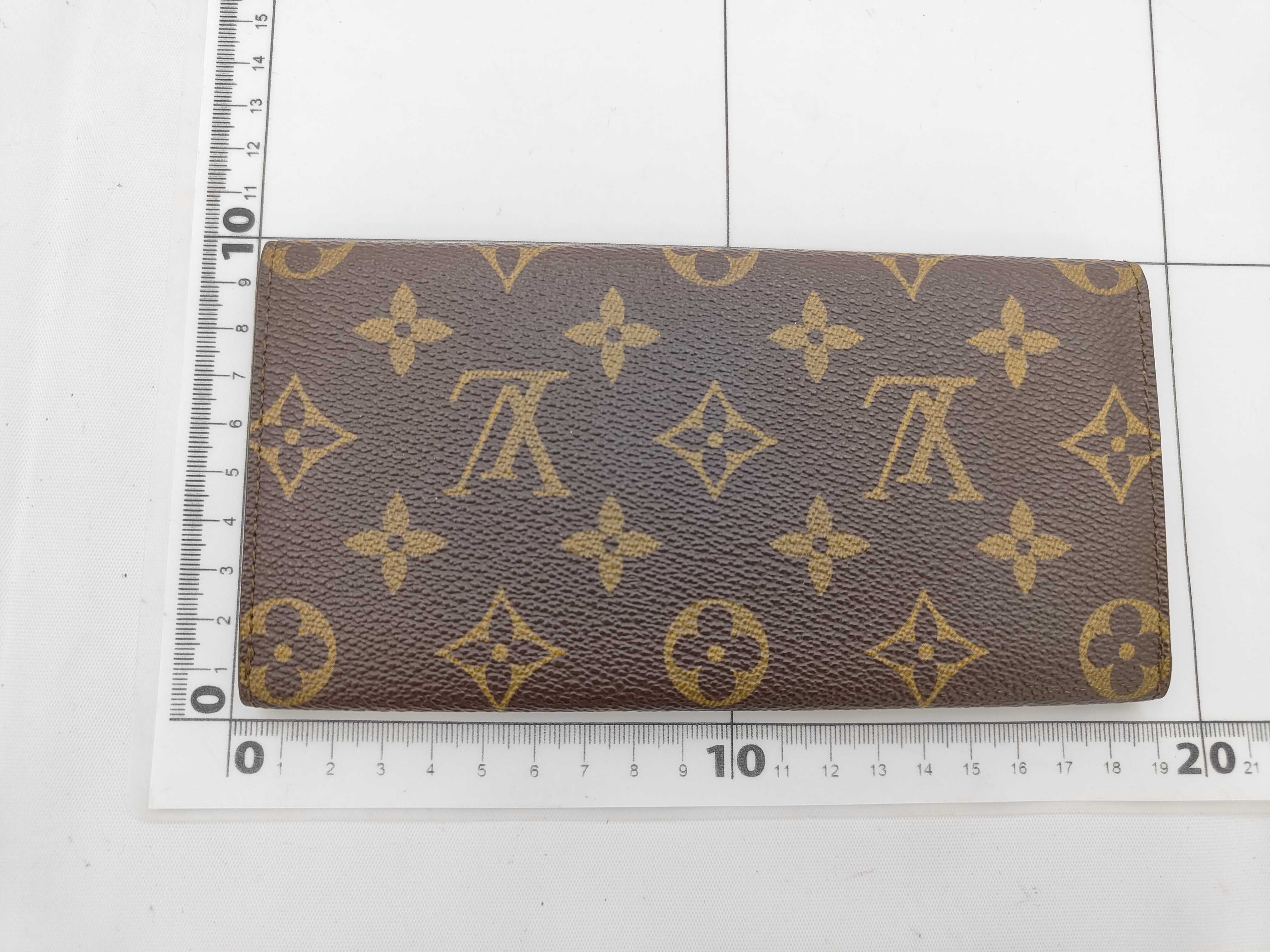 Monogram Louis Vuitton Portefeuille Yen Long Wallet Monogram M61818 Wallet — view 2