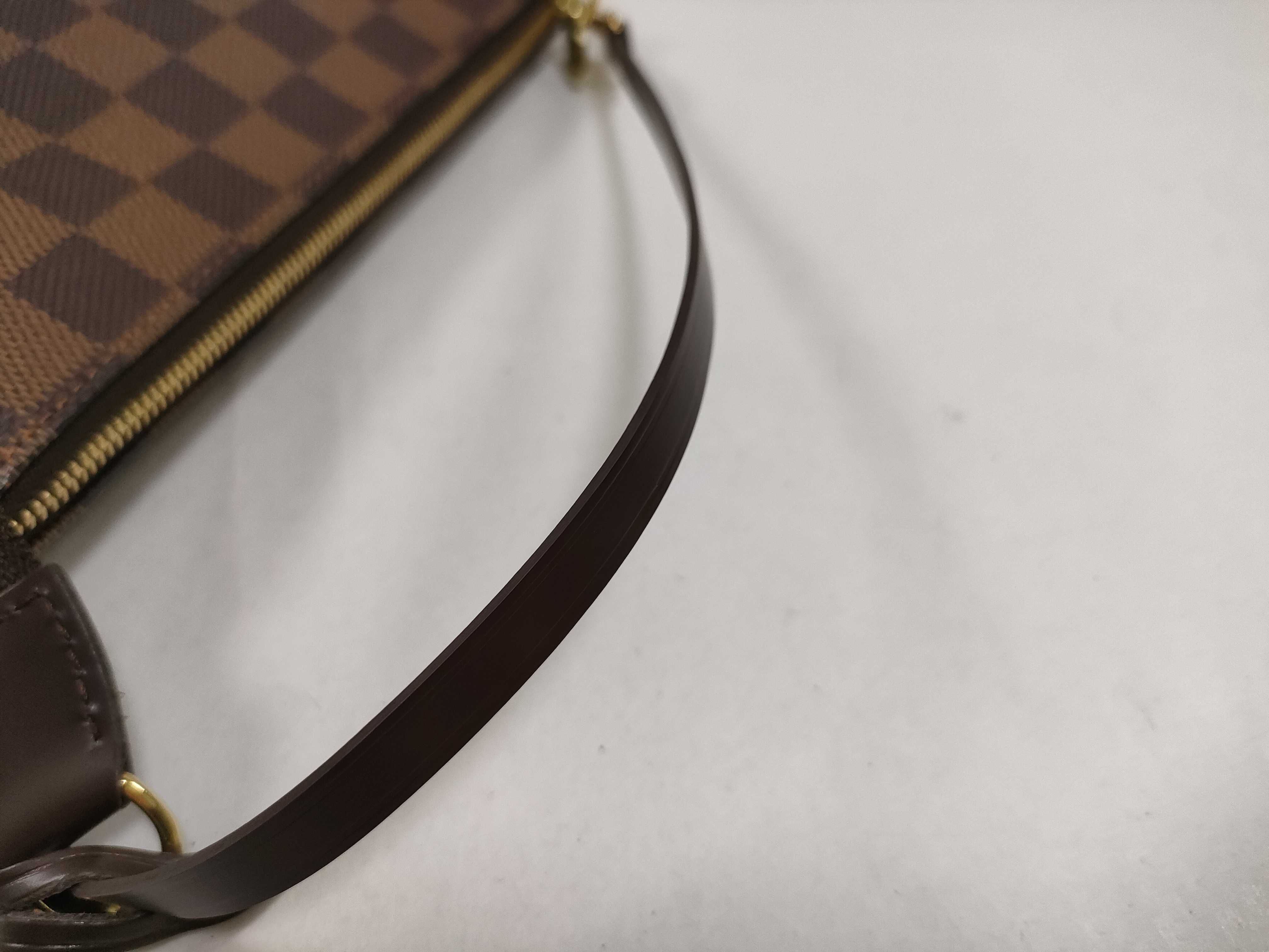 Damier Pochette Accessoires N51985 CA0096 Brown Pouch — view 4