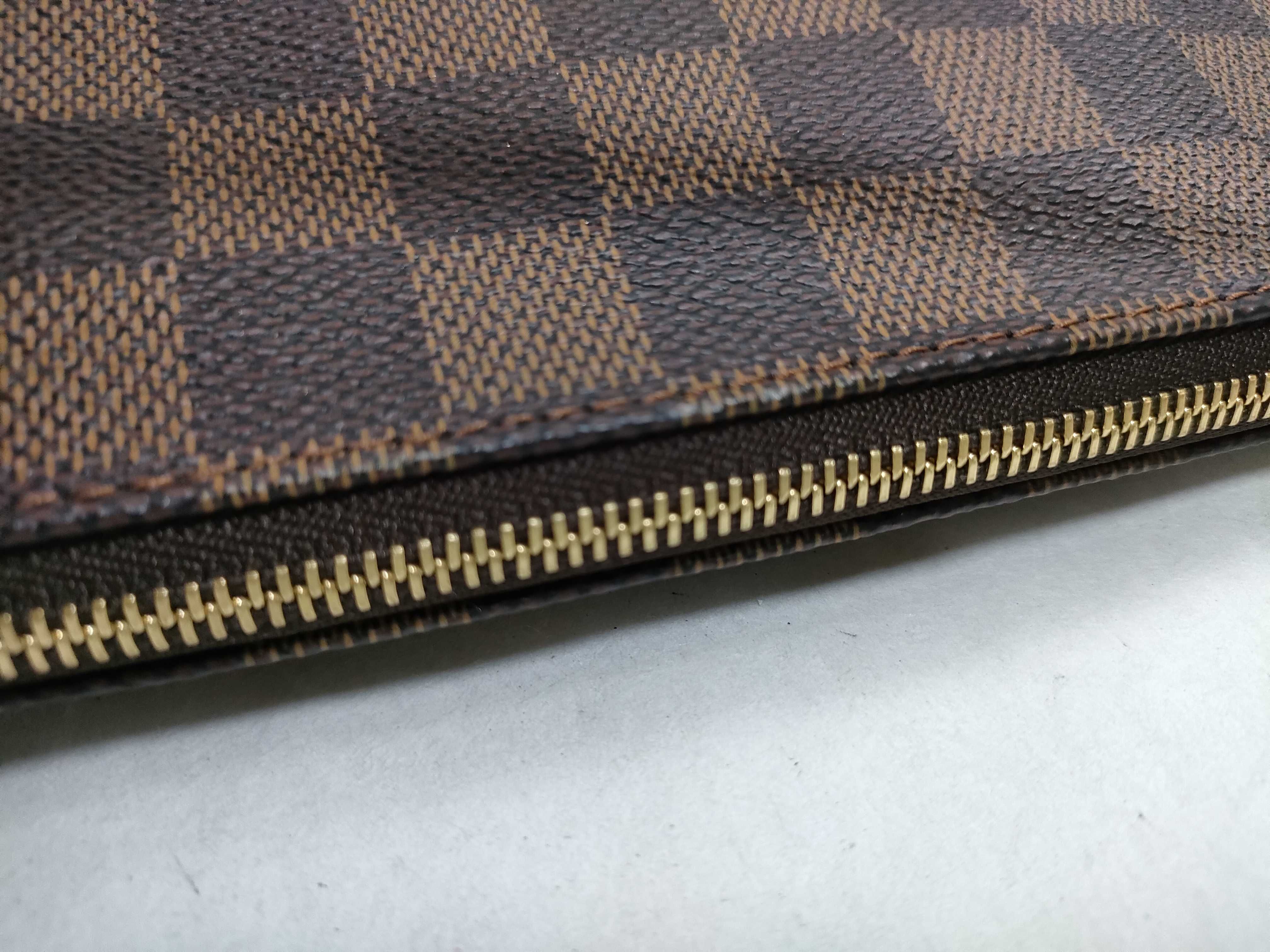 Damier Pochette Accessoires N51985 CA0096 Brown Pouch — view 6