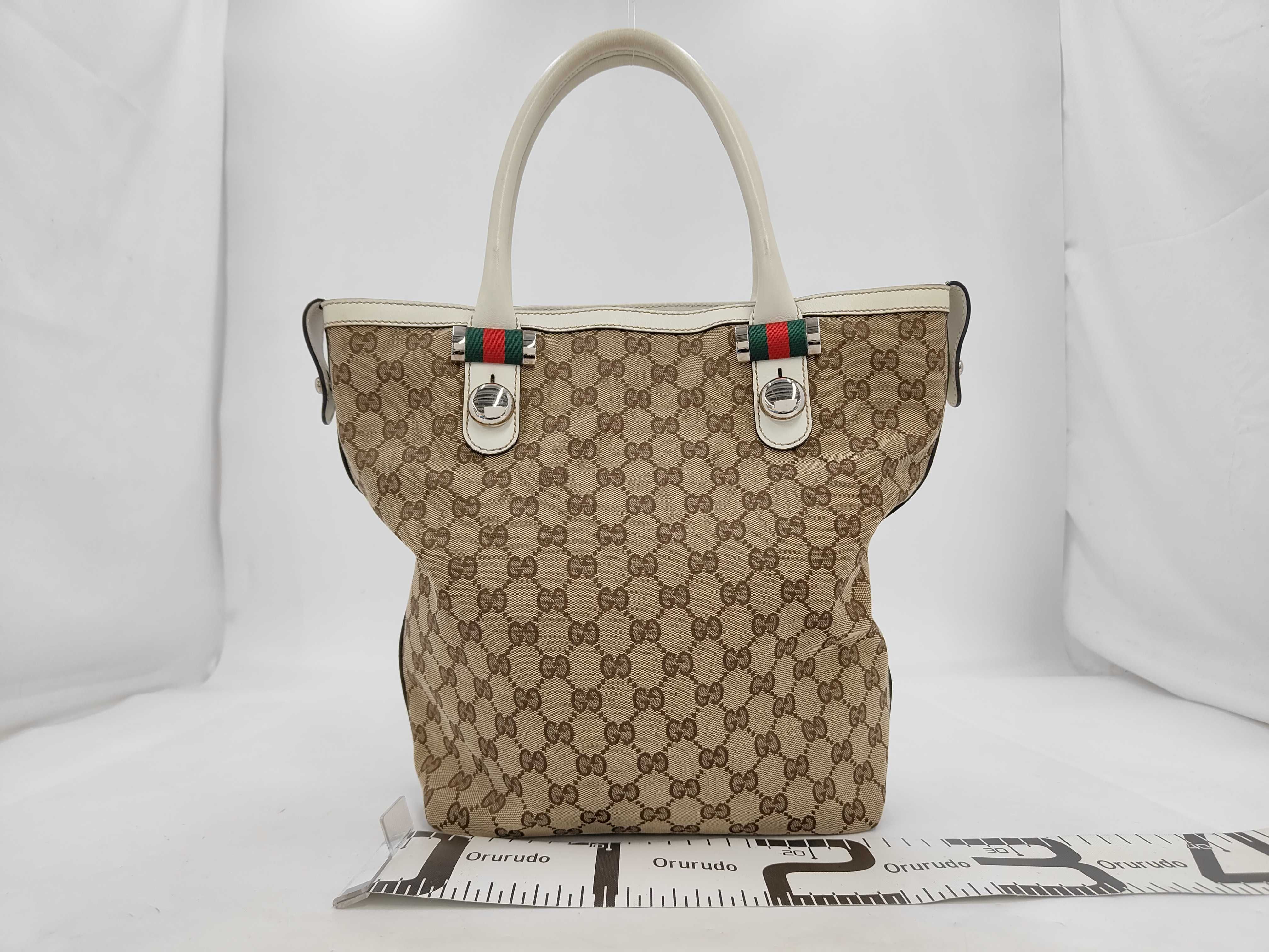 GG Canvas Matchball Tote Bag — view 2