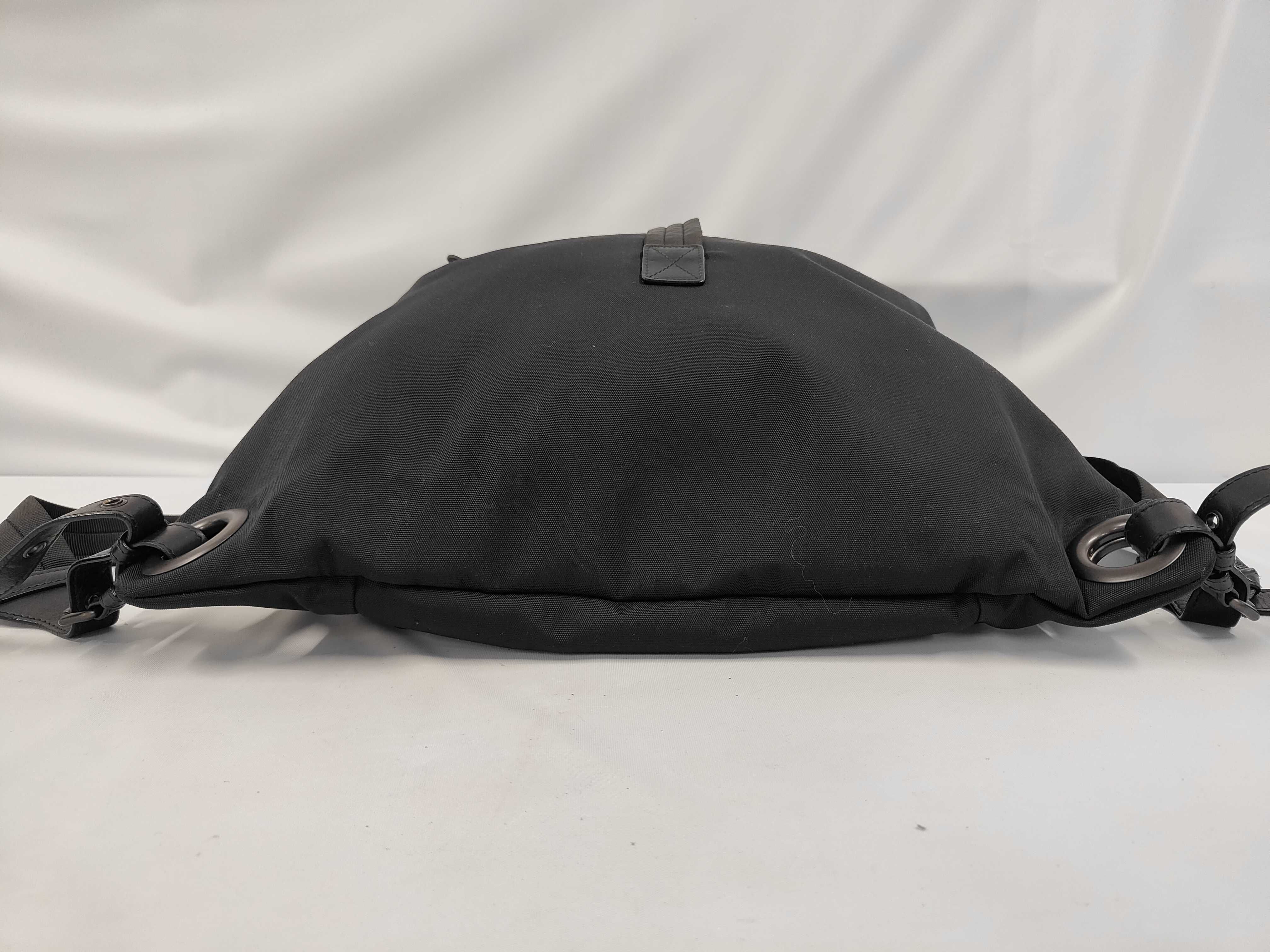 Intrecciato Technical Backpack (Black) — view 3