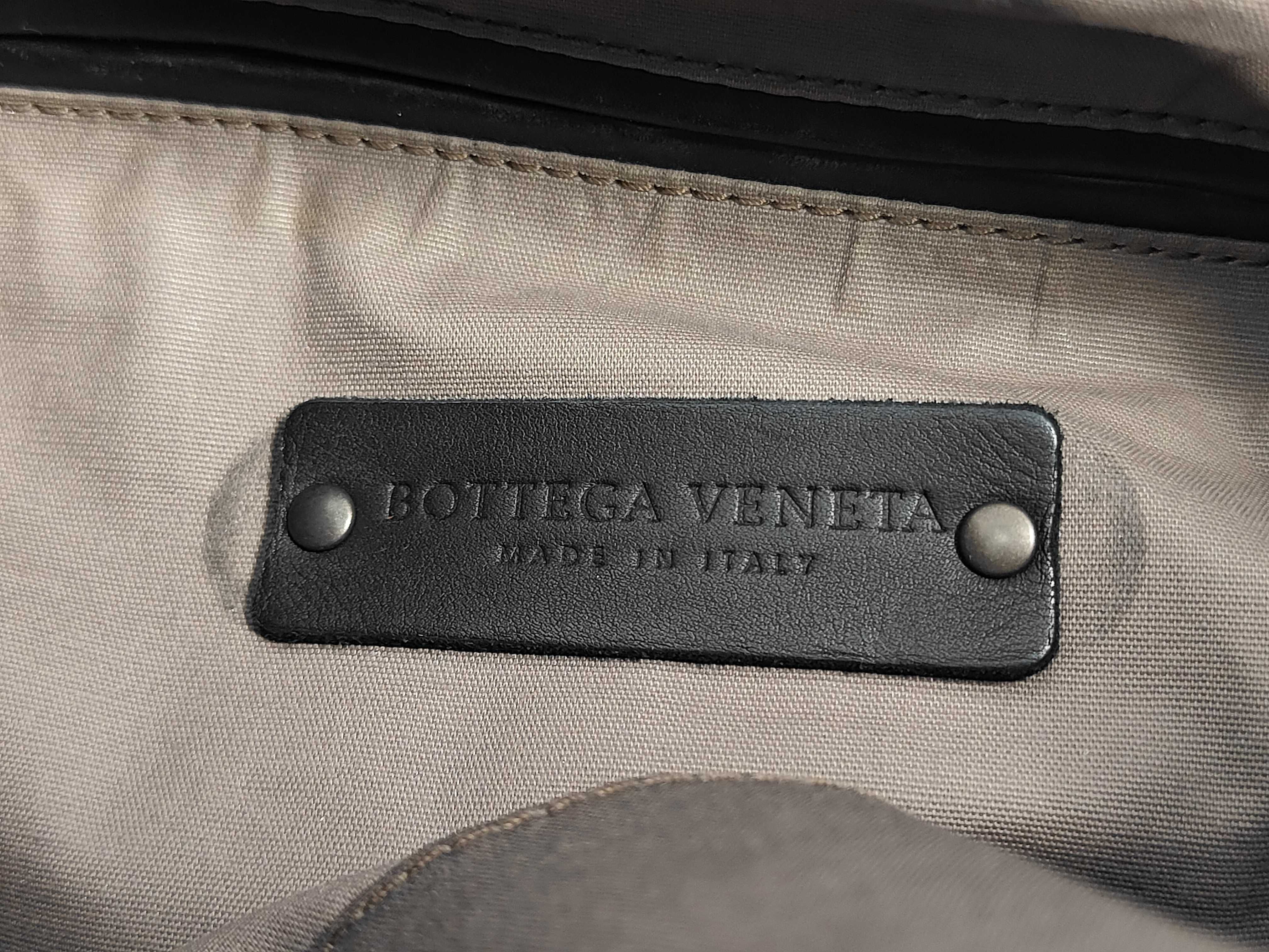 Intrecciato Technical Backpack (Black) — view 9