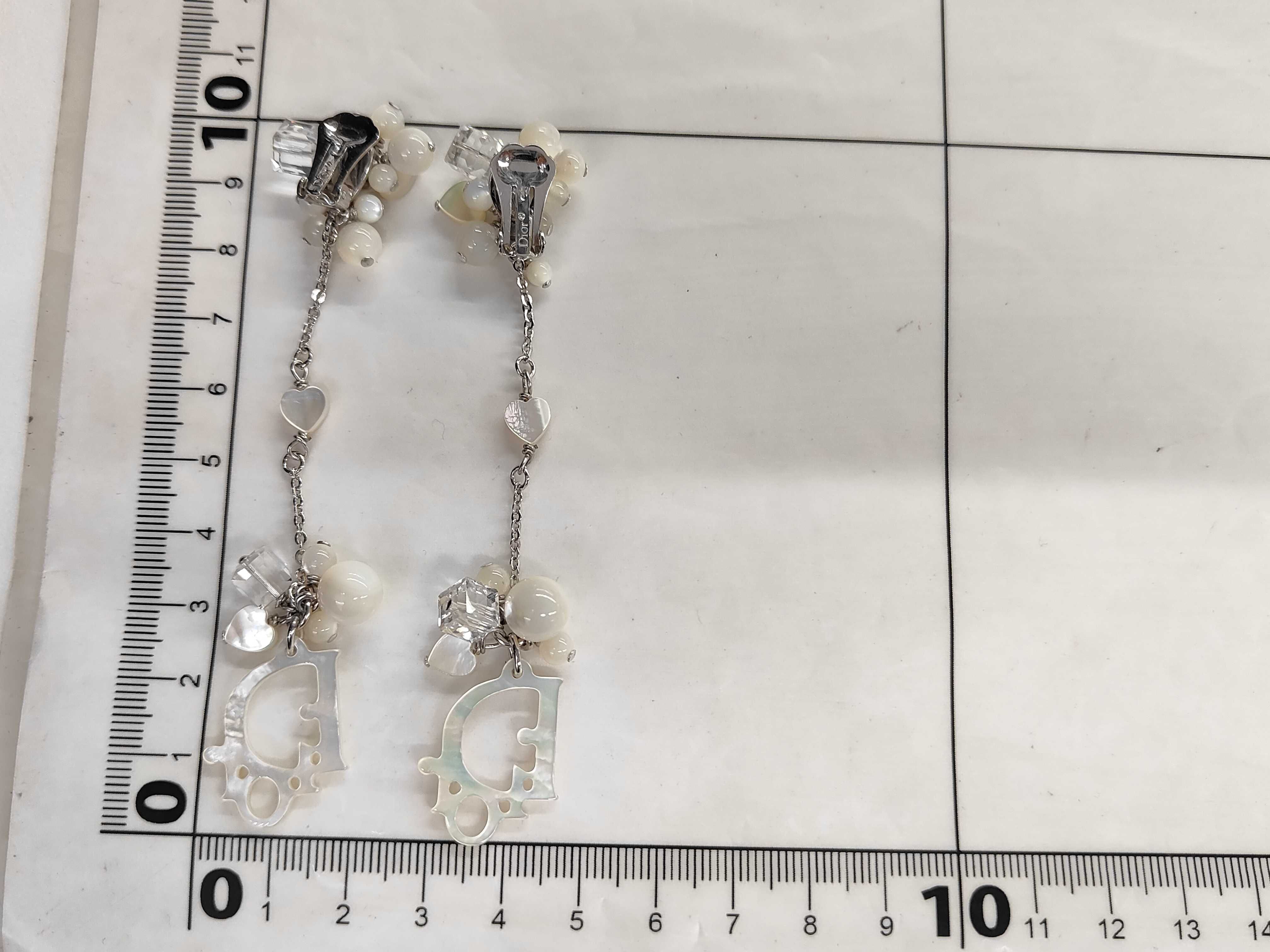 Earrings Logo White Earrings — view 6