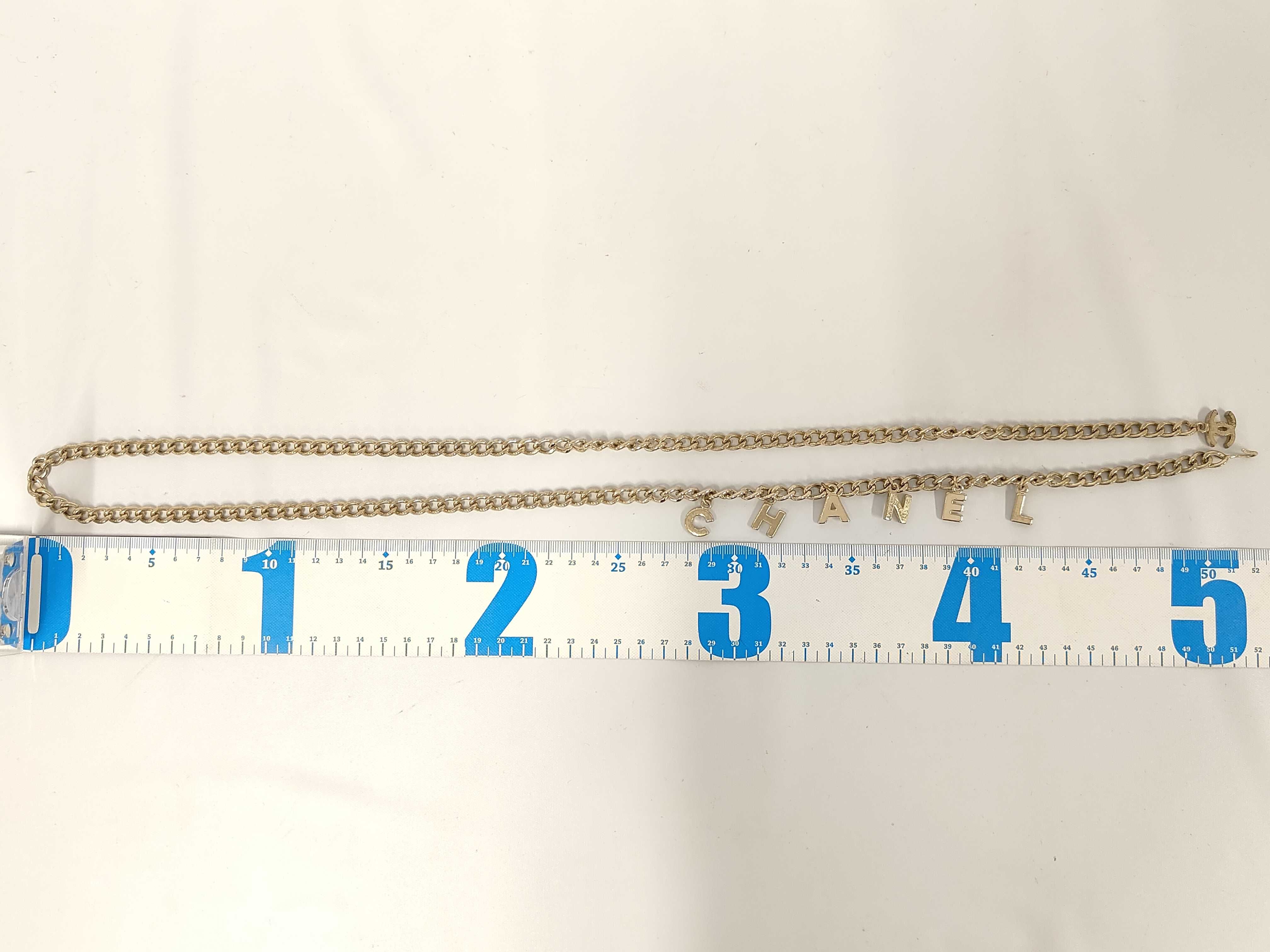 Logo Letters Belt Chain — view 2