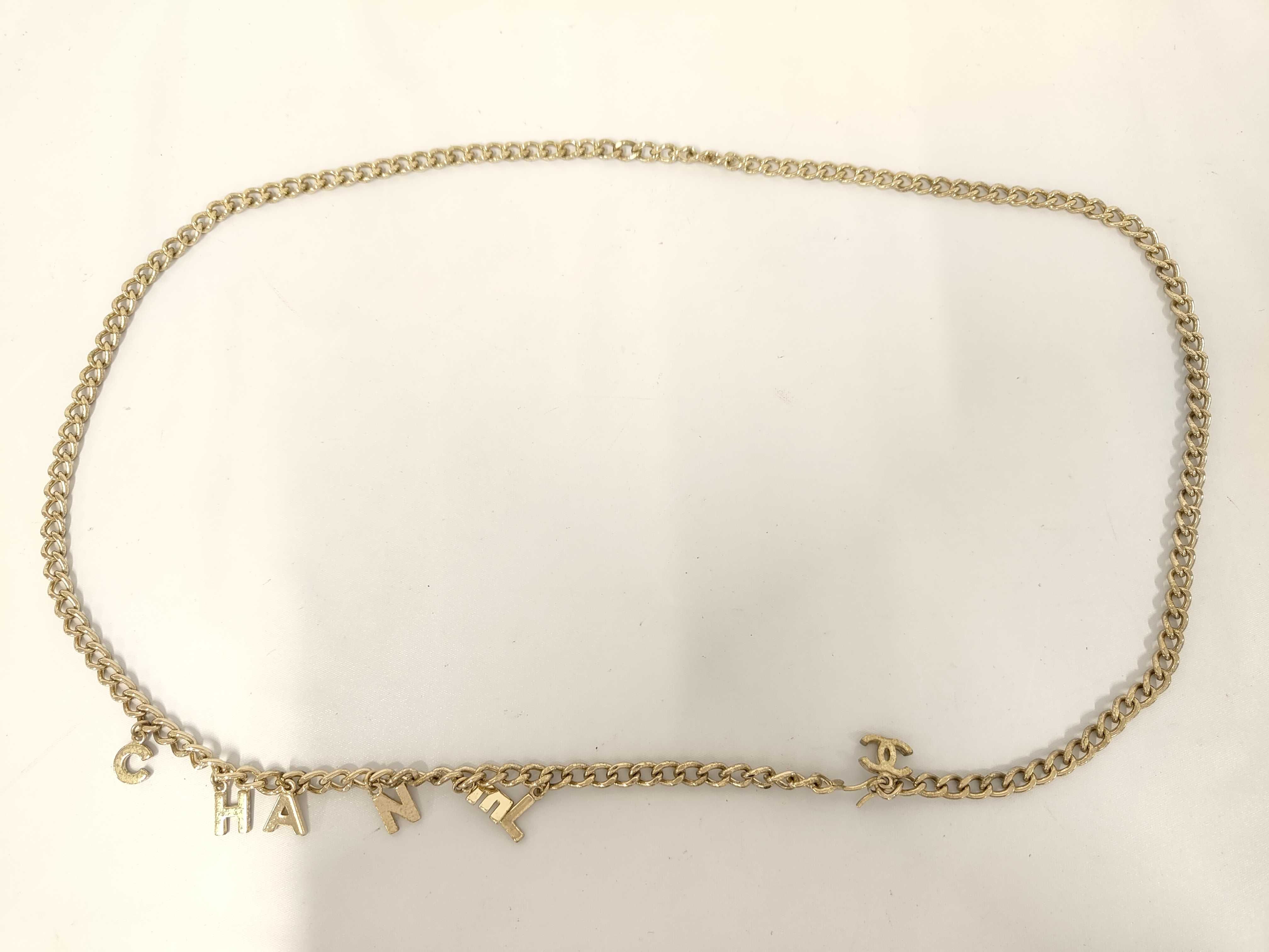 Logo Letters Belt Chain — view 7