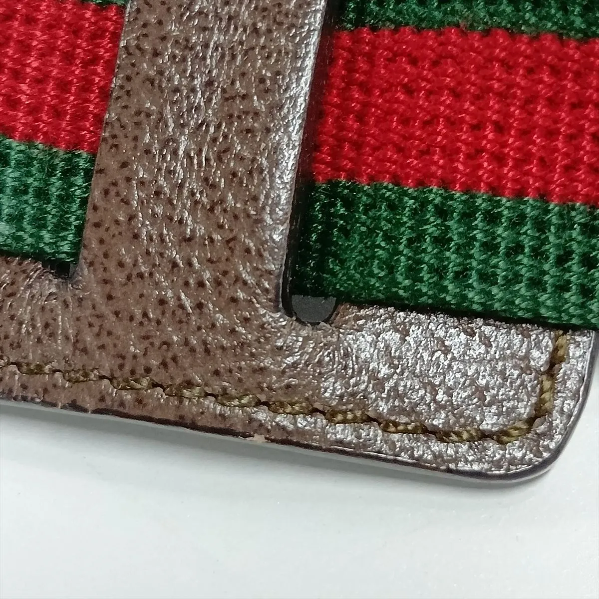 GG Supreme Tian PVC x Leather Shoulder Bag, Multicolor 406408 — view 12
