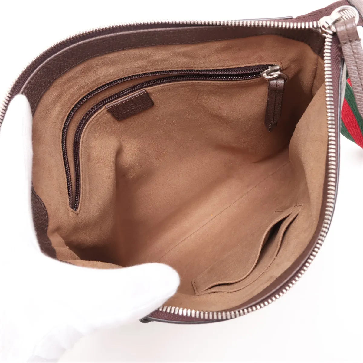 GG Supreme Tian PVC x Leather Shoulder Bag, Multicolor 406408 — view 6