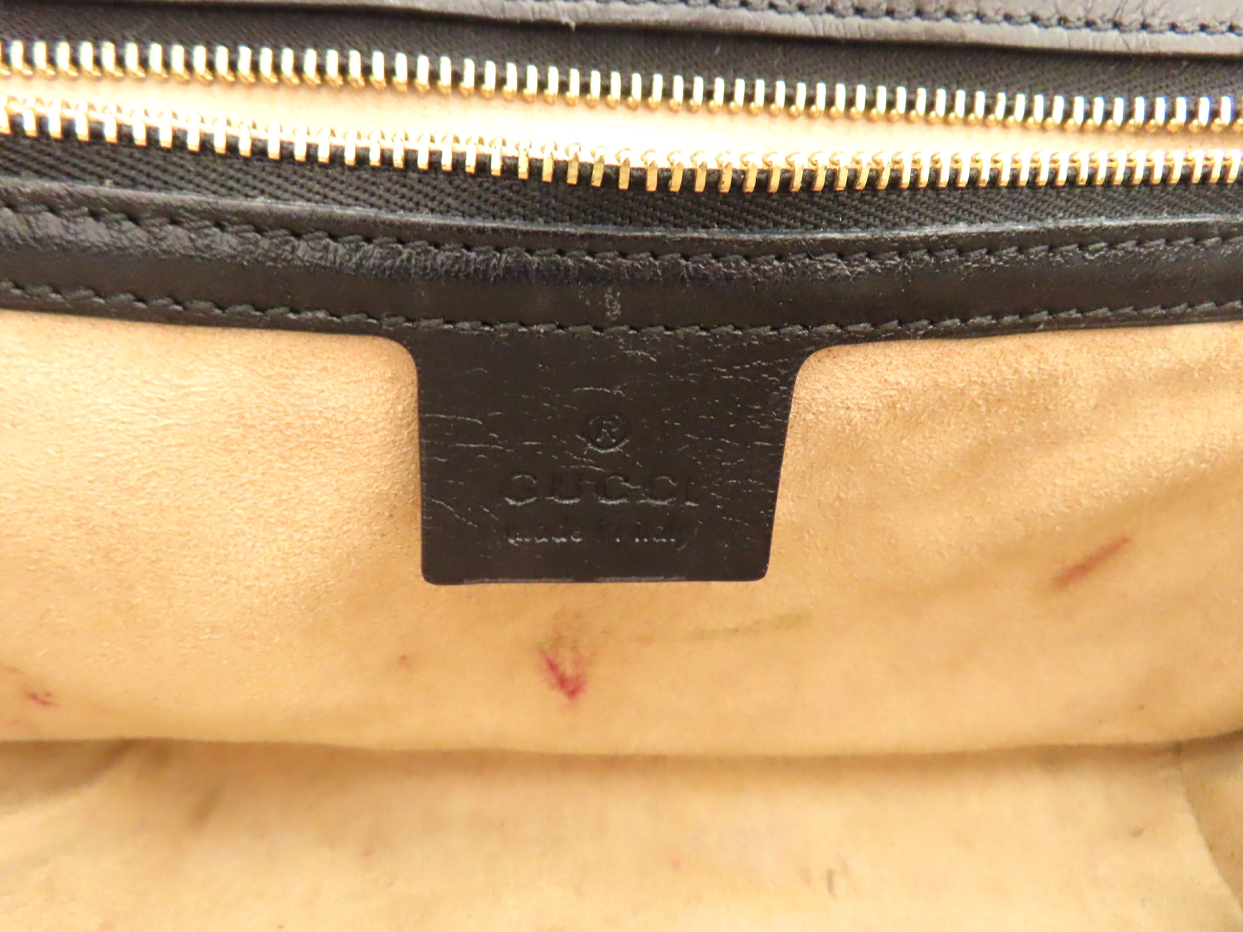 ID- GG Marmont GG Canvas & Leather Chain Shoulder Bag Brown 443497 Shoulder Bag — view 11
