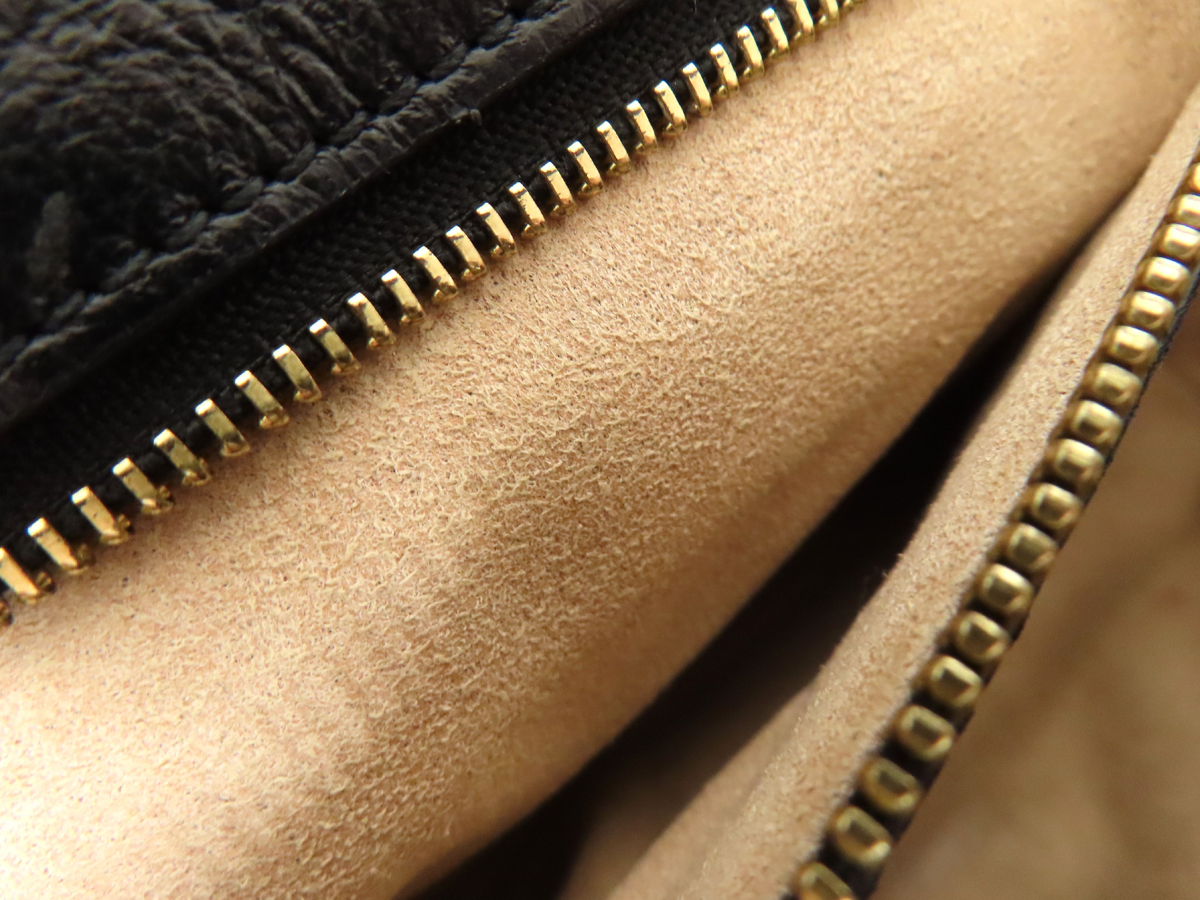 ID- GG Marmont GG Canvas & Leather Chain Shoulder Bag Brown 443497 Shoulder Bag — view 12