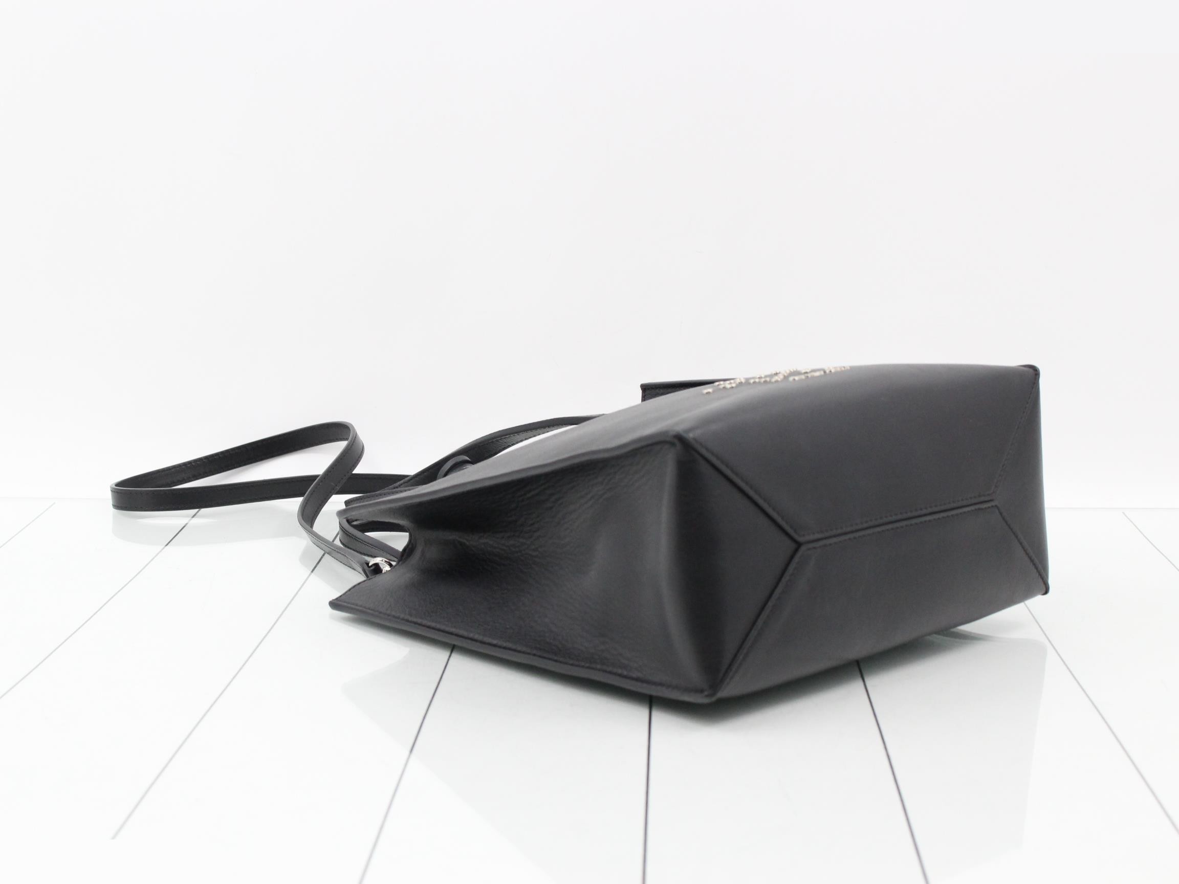Leather perforated 2-way shoulder — view 5