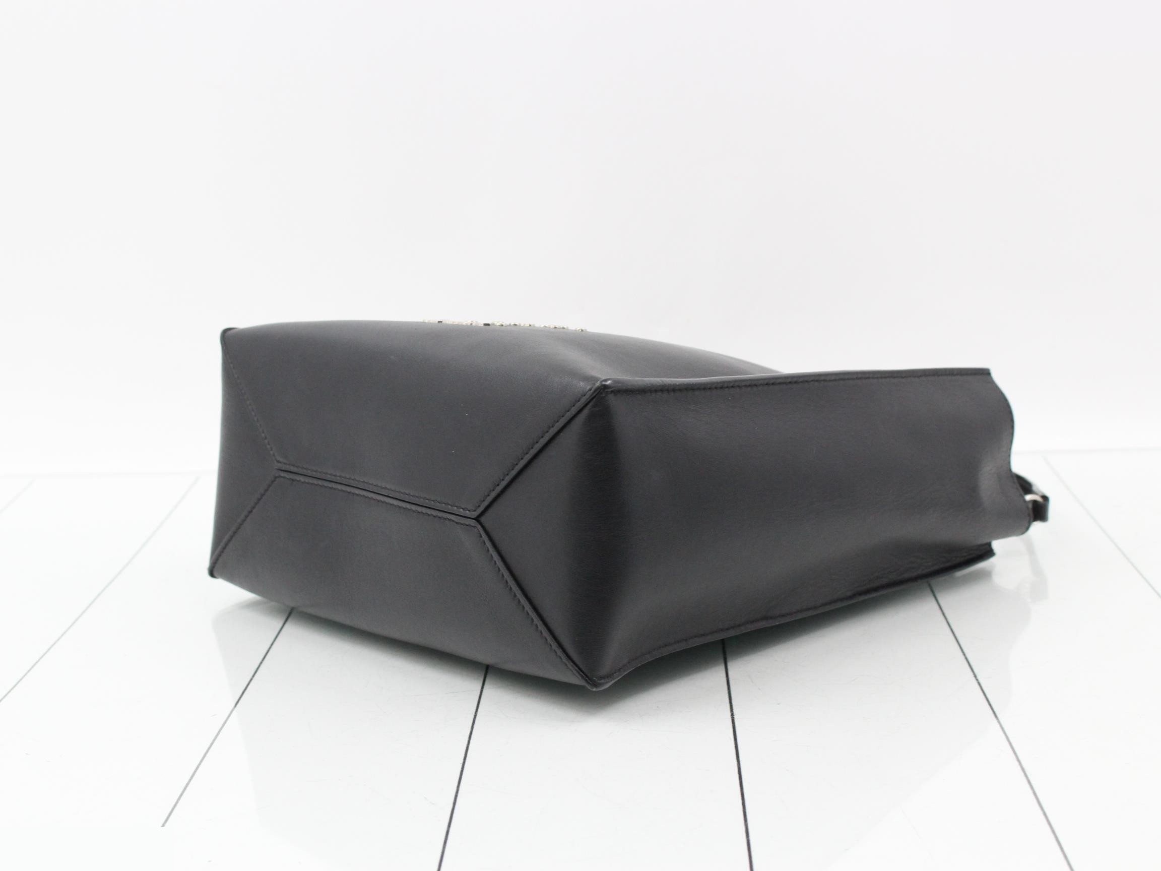 Leather perforated 2-way shoulder — view 6