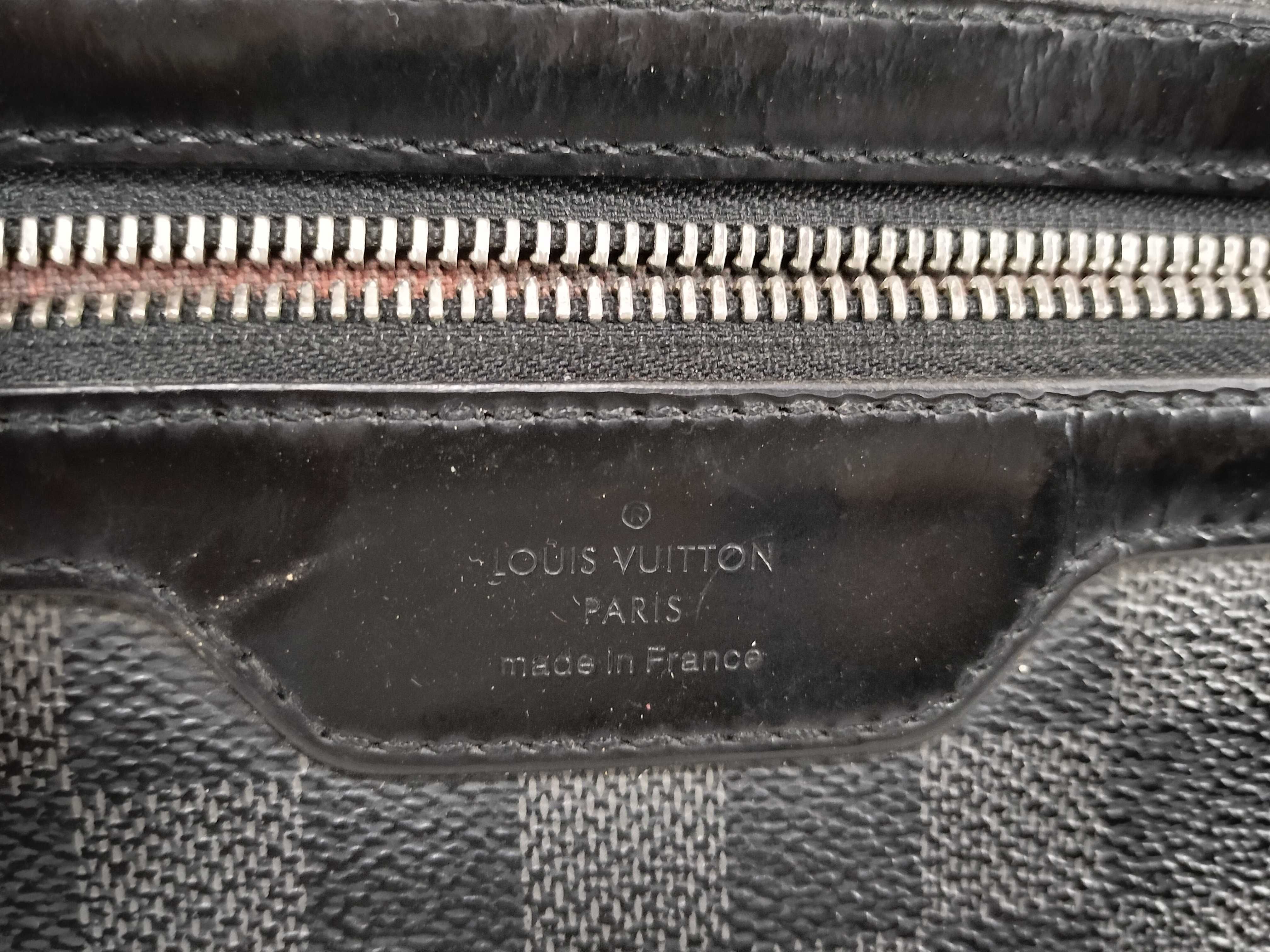 Damier Graphite Mick Shoulder Bag (Black) — view 12