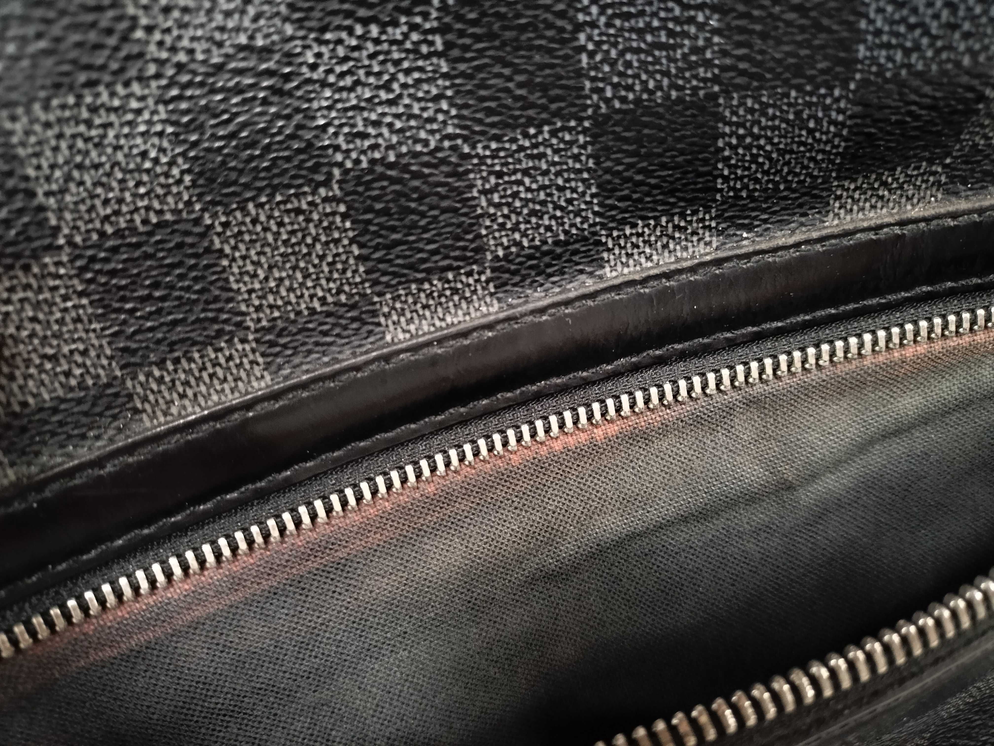 Damier Graphite Mick Shoulder Bag (Black) — view 13