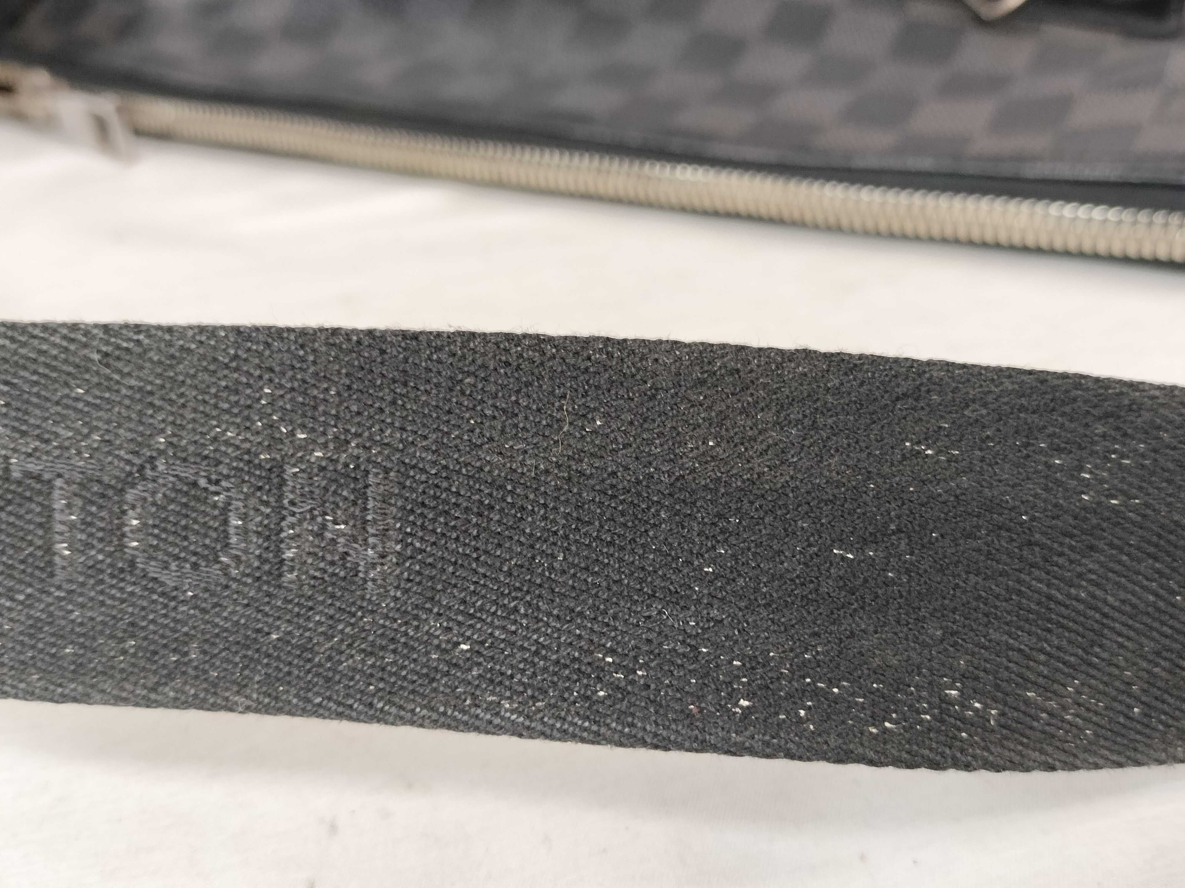 Damier Graphite Mick Shoulder Bag (Black) — view 4