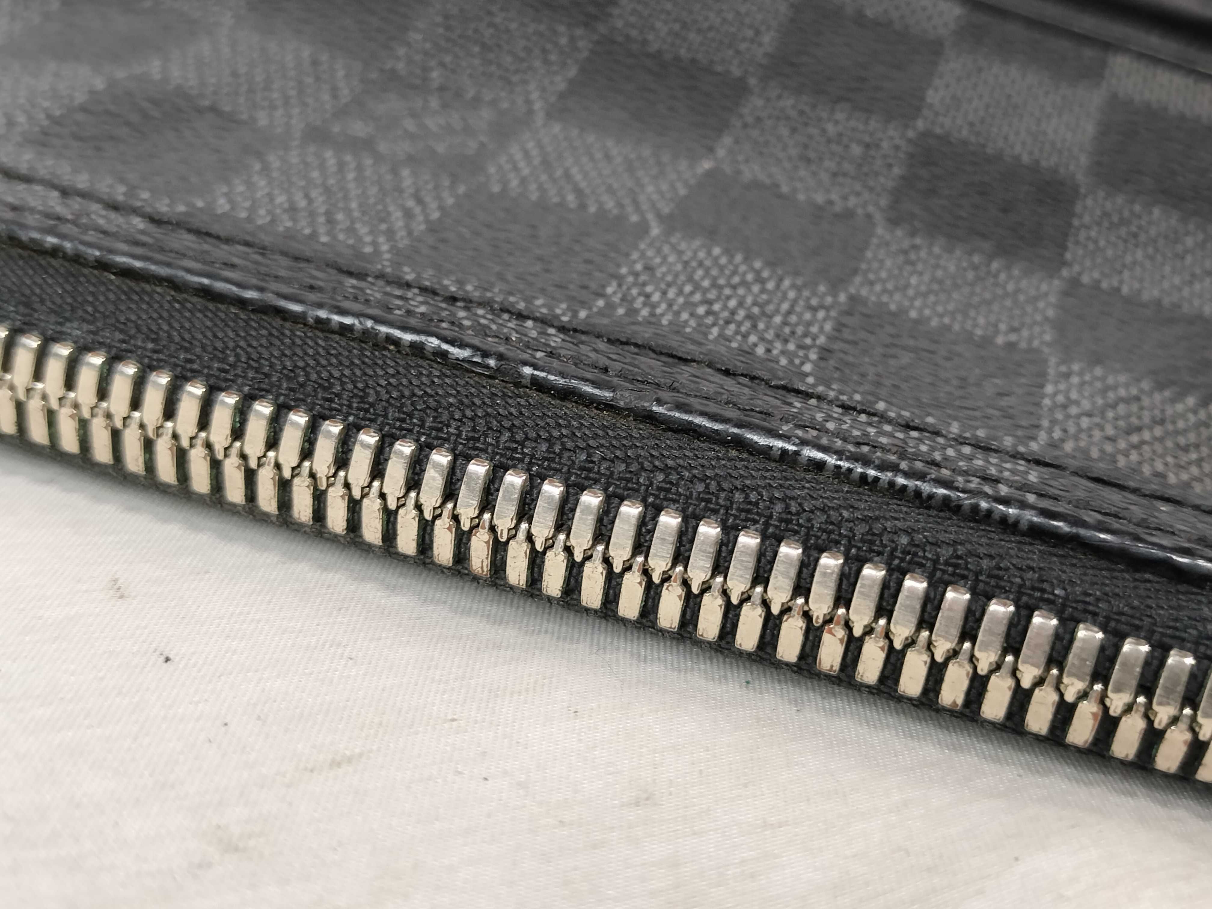 Damier Graphite Mick Shoulder Bag (Black) — view 6