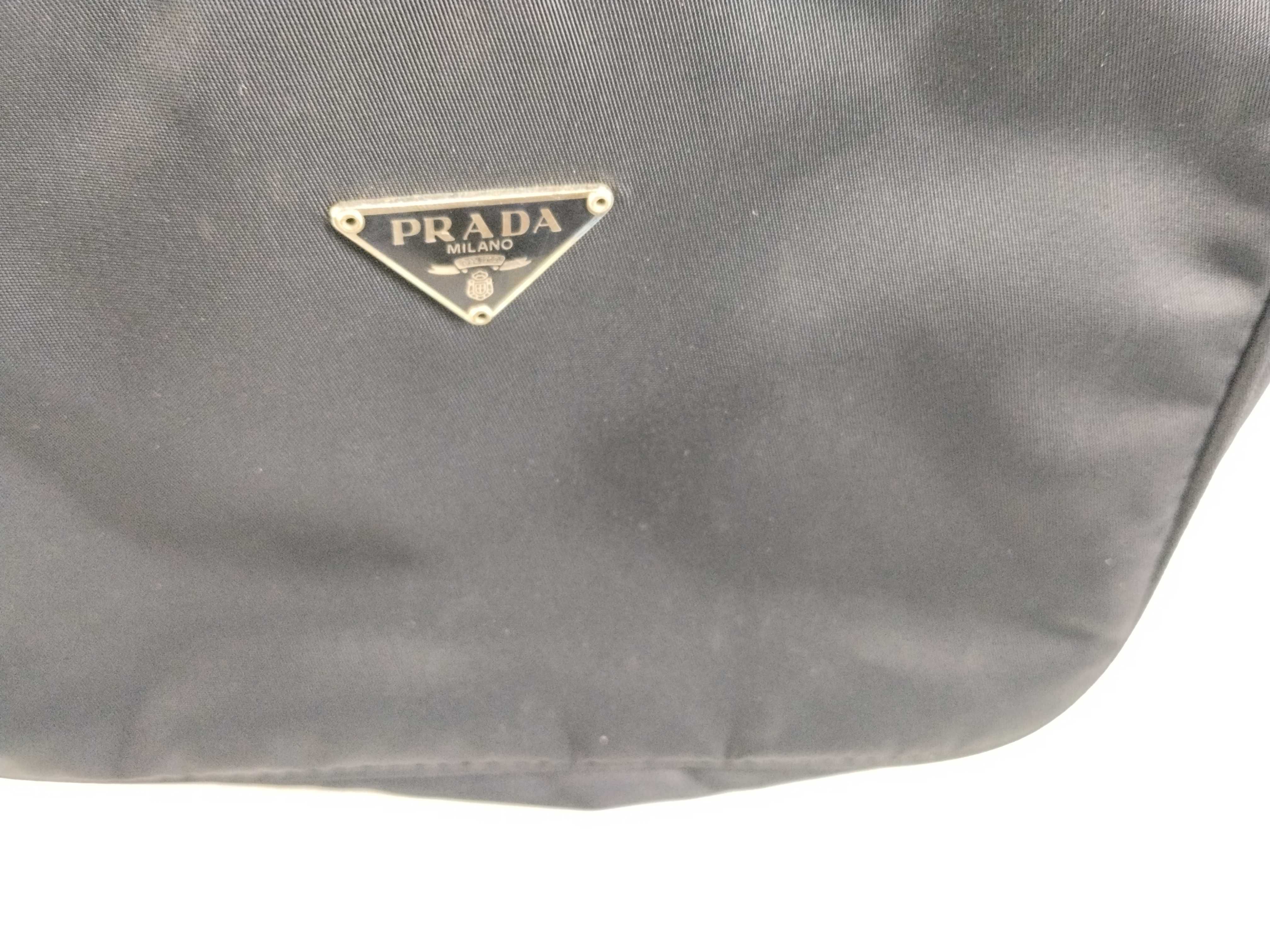 Nylon Prada Handbag Nylon Black Pouch — view 9