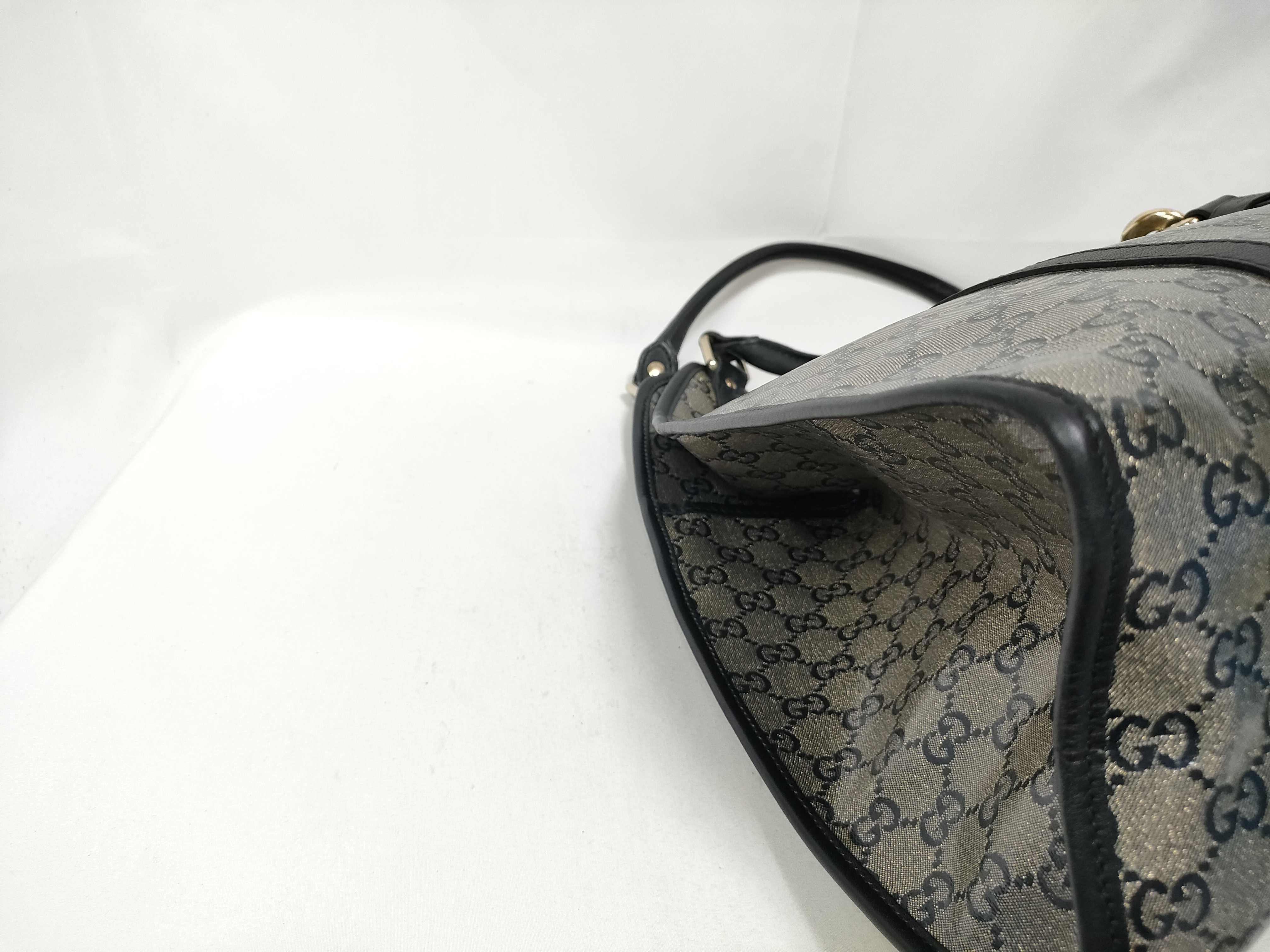 Dark Blue Crystal Leather Vintage Jackie Waist Bag — view 4